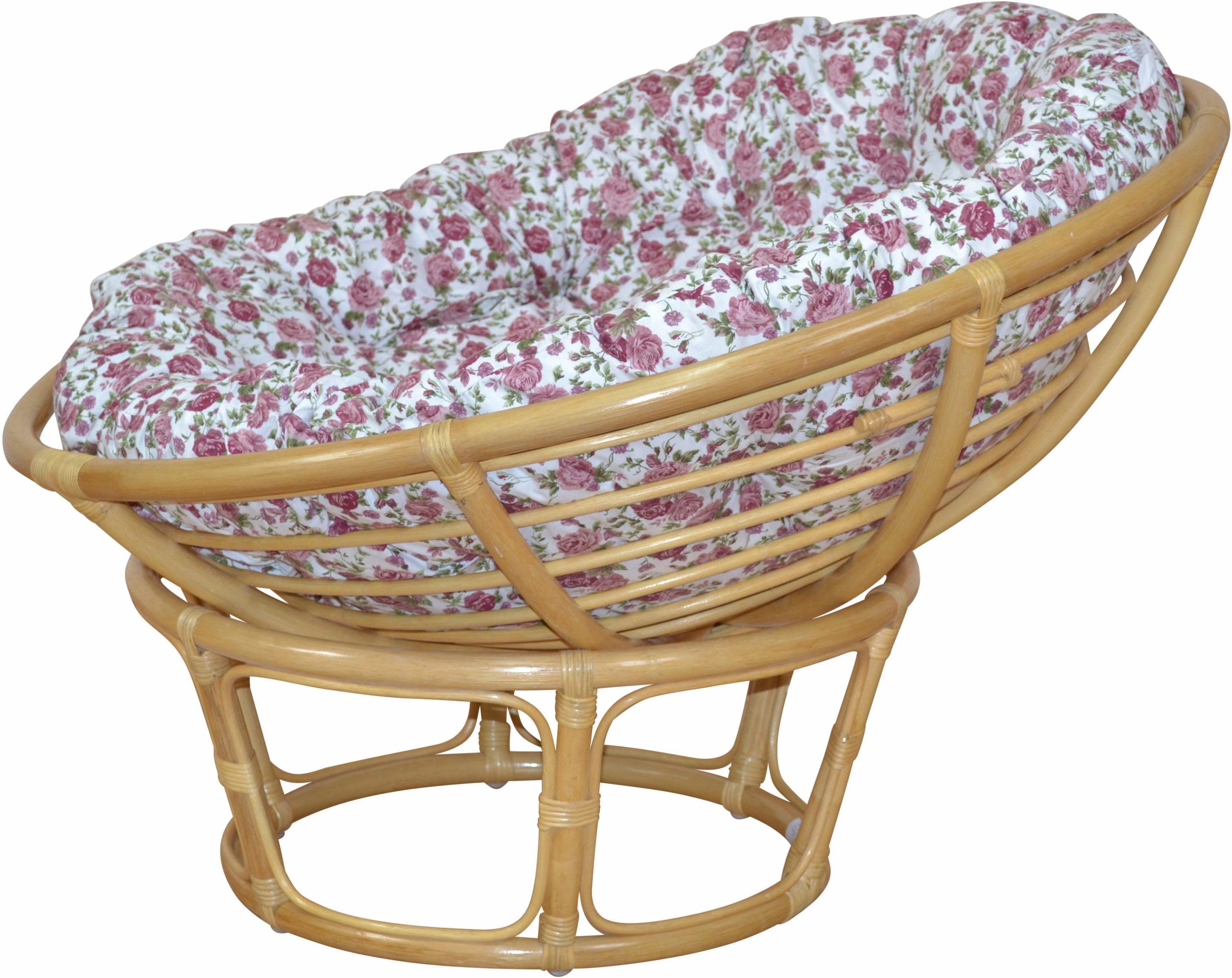 affaire handgeflochtenem aus natur/rose Rattan Home Rattanstuhl,