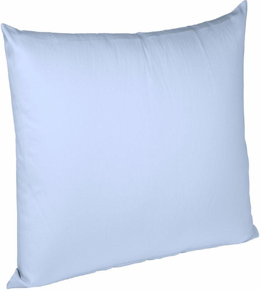fleuresse Kissenbezug Colours Mako Satin, 100% Baumwolle, mit Reißverschluss, (2 Stück), Mako Satin, glänzend, glatt, Premium Qualität