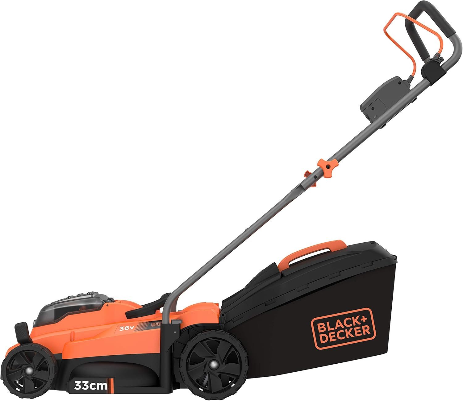 Black + Decker Akkurasenmäher Akku-Rasenmäher BCMW3336L2 (ohne akku)
