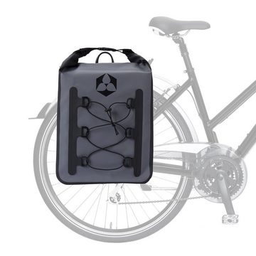 #DoYourSports Fahrradtasche 3in1 Hinterradtasche (1-tlg), wasserdicht 23L Schultergurt 10kg Traglast
