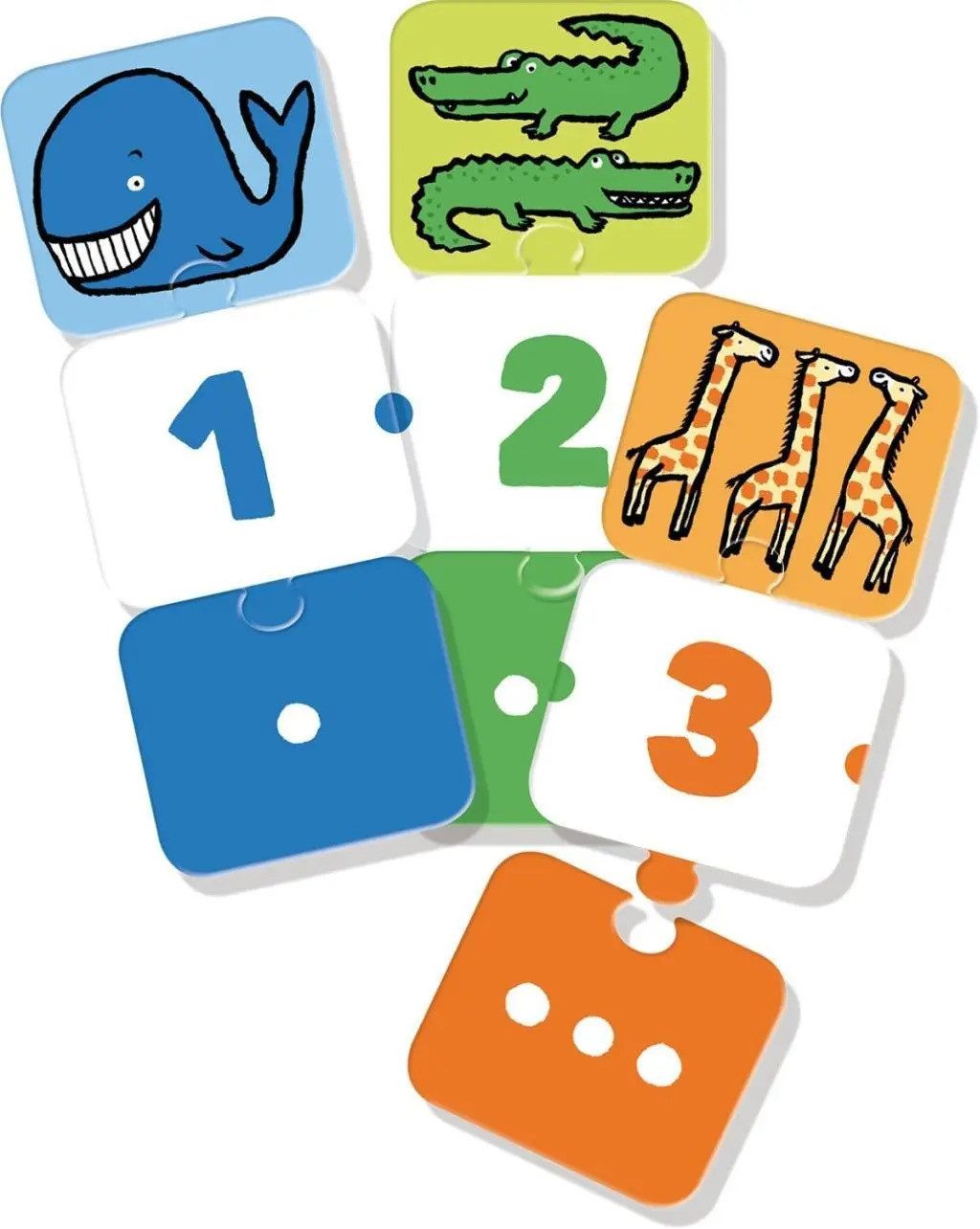 Jumbo Spiele Puzzle Ich lerne Zahlen, günstig online kaufen