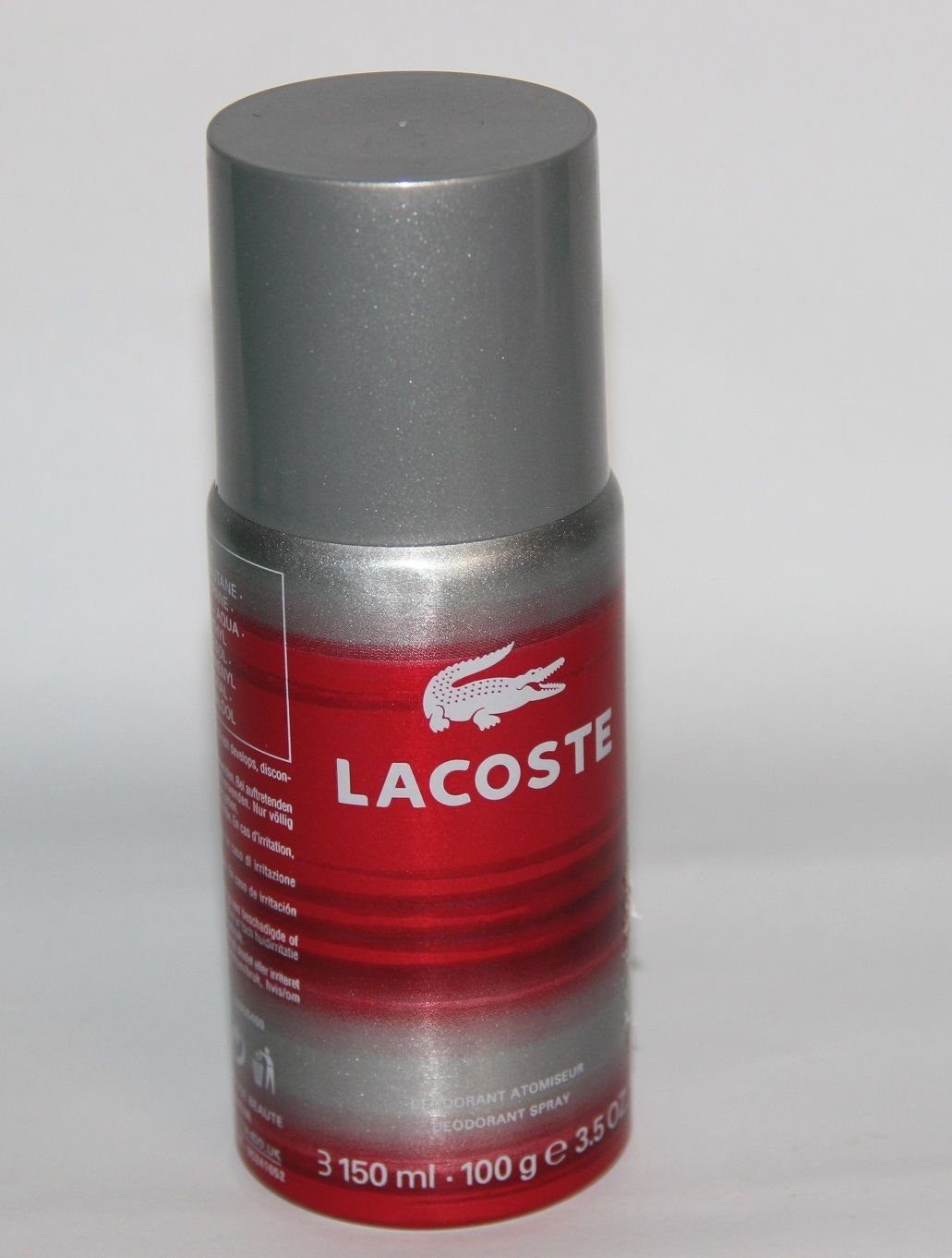 Körperspray Lacoste Play Red Deodorant Spray 150 ml