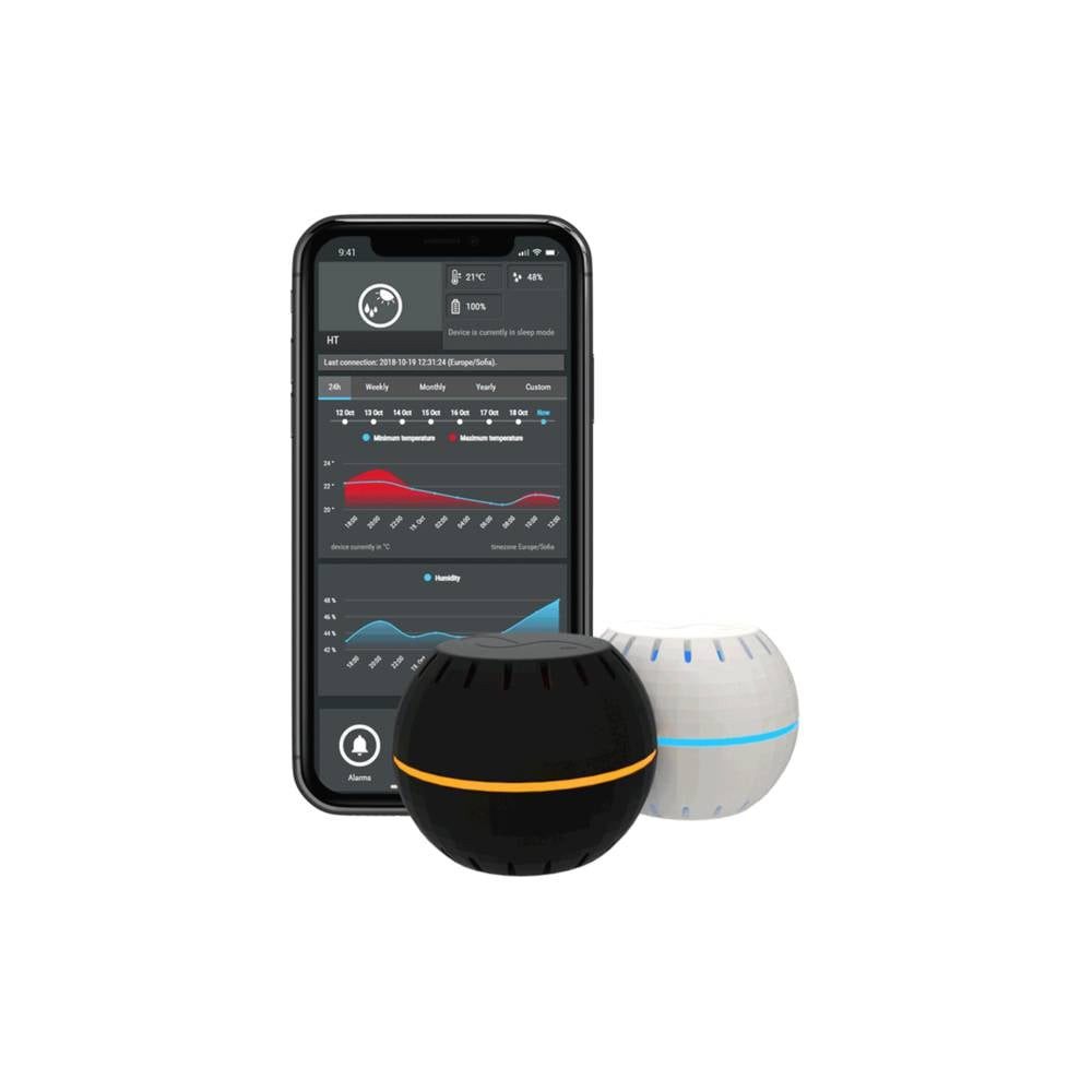 Shelly H&T - Black 20194 Smart-Home-Steuerelement