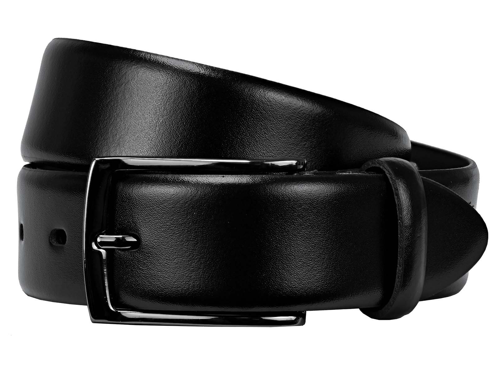 LLOYD Men’s Belts Ledergürtel dkl.Schließe 35 mm LLOYD-Herren-Ledergürtel black