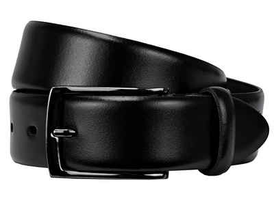 LLOYD Men’s Belts Ledergürtel LLOYD-Herren-Ledergürtel 35 mm dkl.Schließe