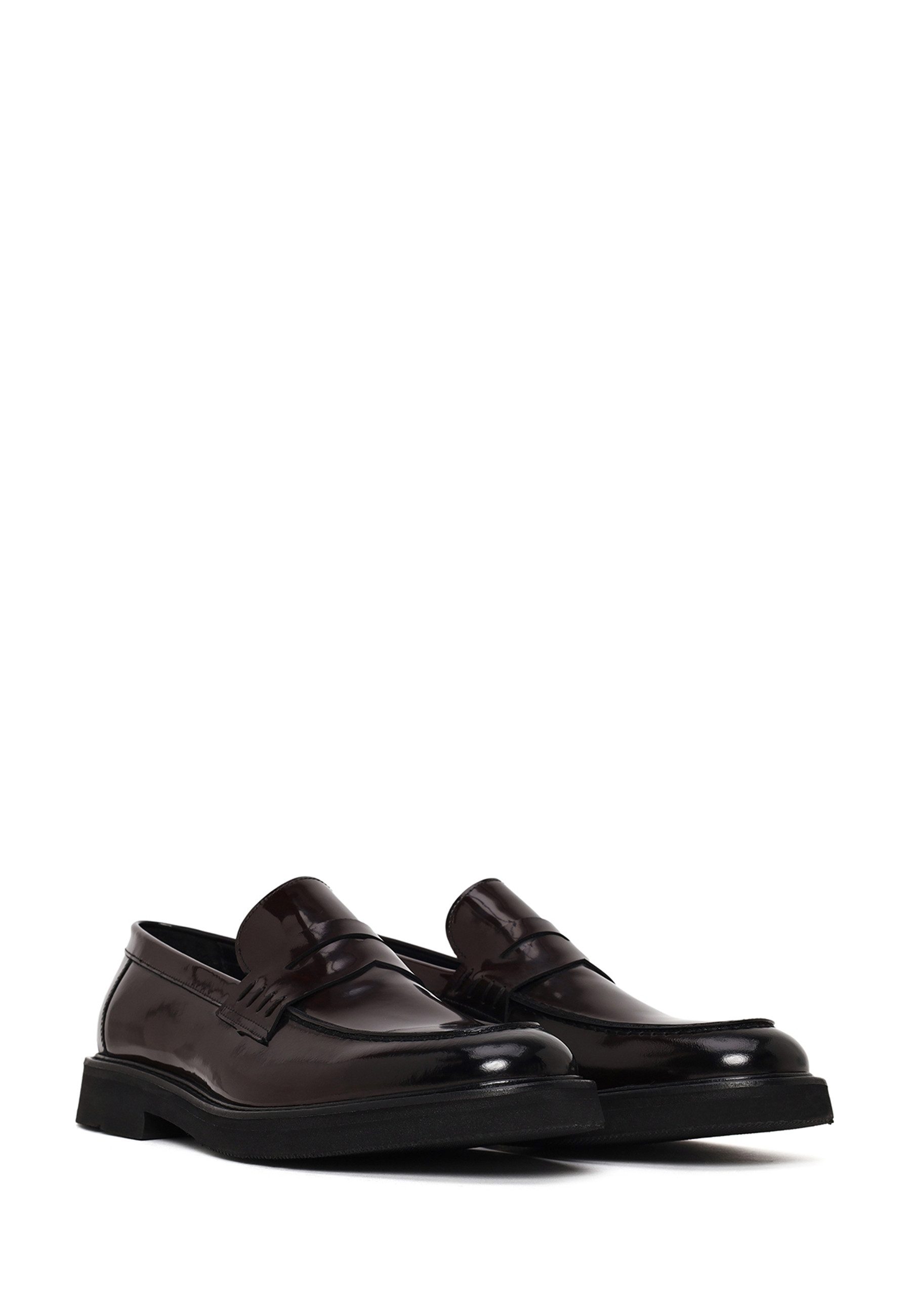 Derimod Lässige Loafer aus Leder Loafer Echtes Leder, Komfort-Innenfutter, EVA-Sohle, Slip-On-Stil
