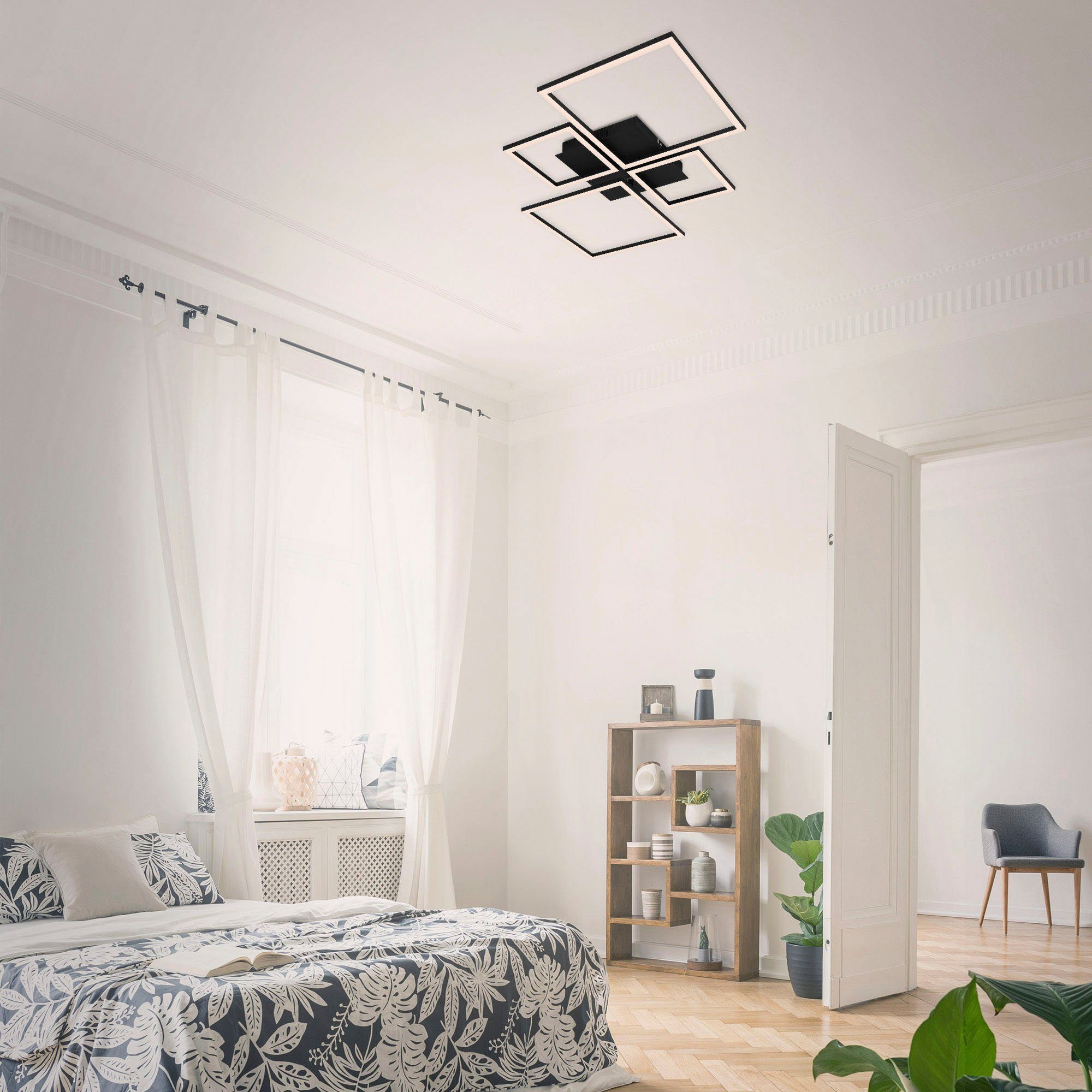 Briloner Leuchten LED Deckenleuchte 3093018 FRAME, CCT - über Fernbedienung günstig online kaufen