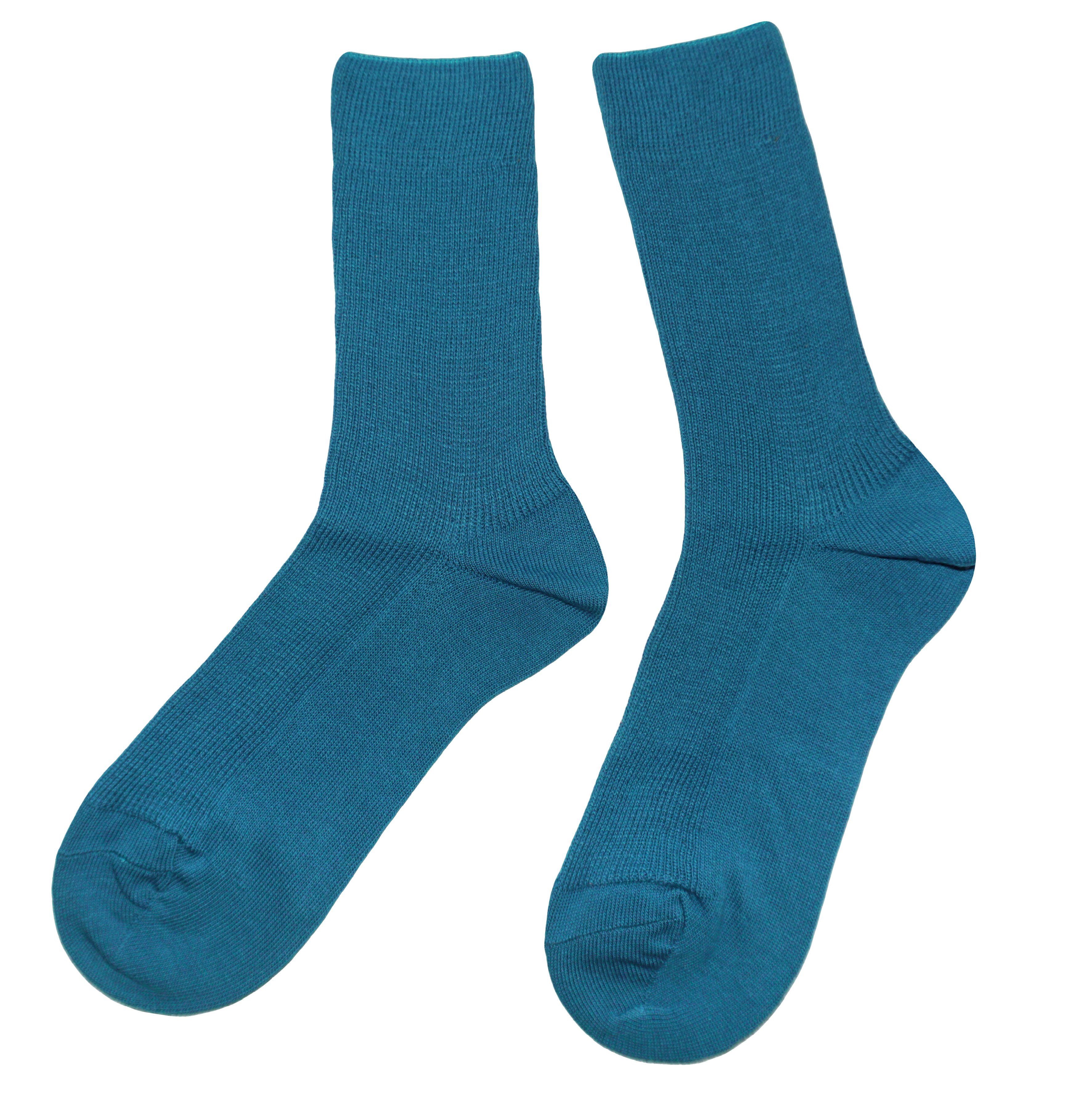 Basicsocken Damen Socken 100% Bio Baumwolle