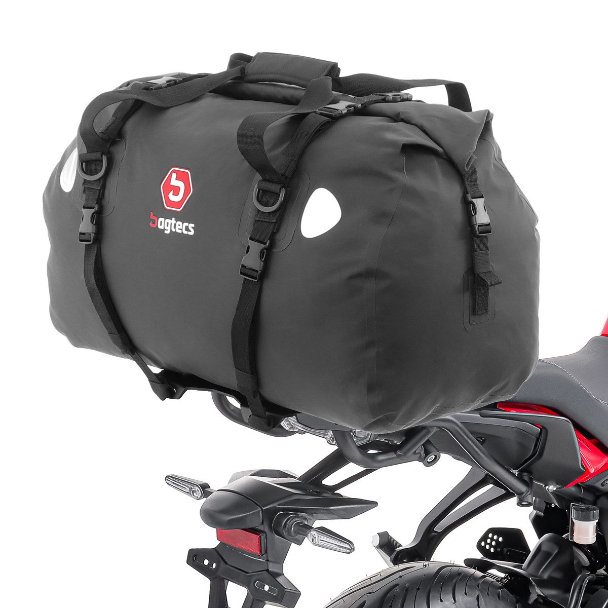 Bagtecs Topcase Set Gepäckbrücke + Hecktasche für Yamaha Tracer 7 21-24 XF60