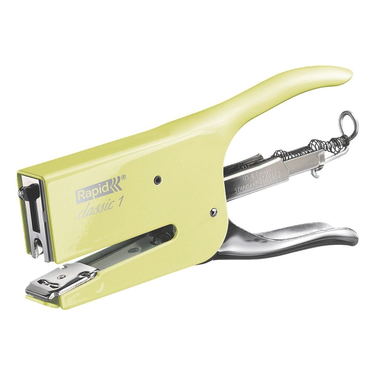 Rapid Heftgerät K1 Retro, Heftzange für geschlossene und offene Heftung