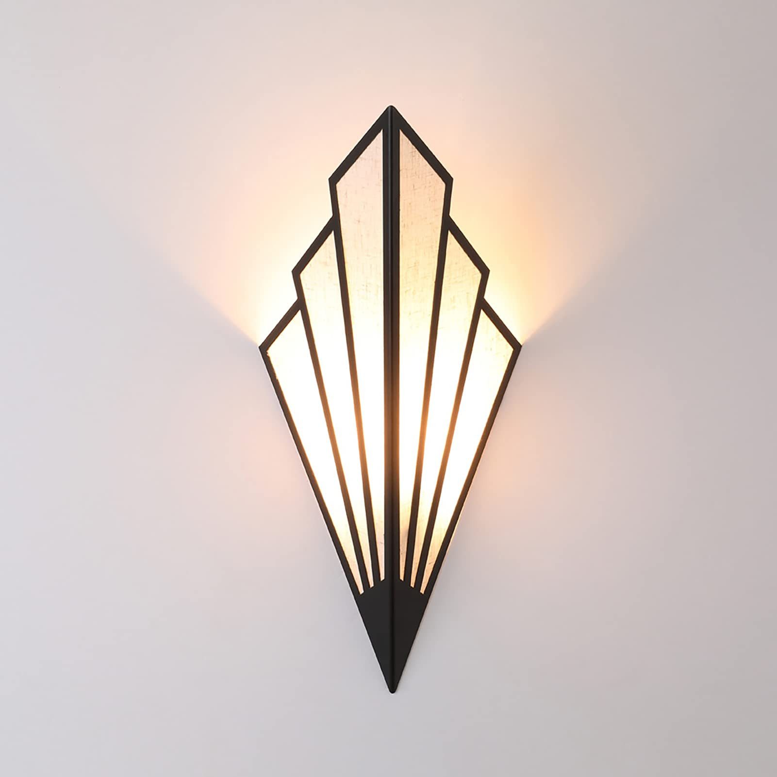 LMaxhome LED Wandleuchte Moderne Wandlampe Leinen günstig online kaufen