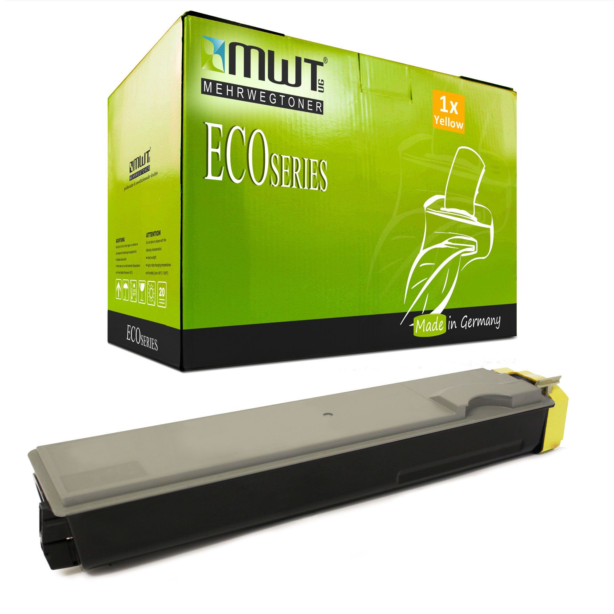 Yellow ersetzt Mehrwegtoner TK-510Y Kyocera 1T02F3AEU0 Tonerkartusche Toner