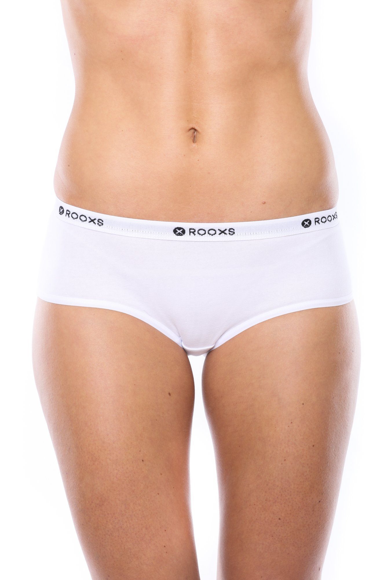 ROOXS Hipster Unterwäsche Damen Slip Unterhosen (3-St) Baumwolle Hipster