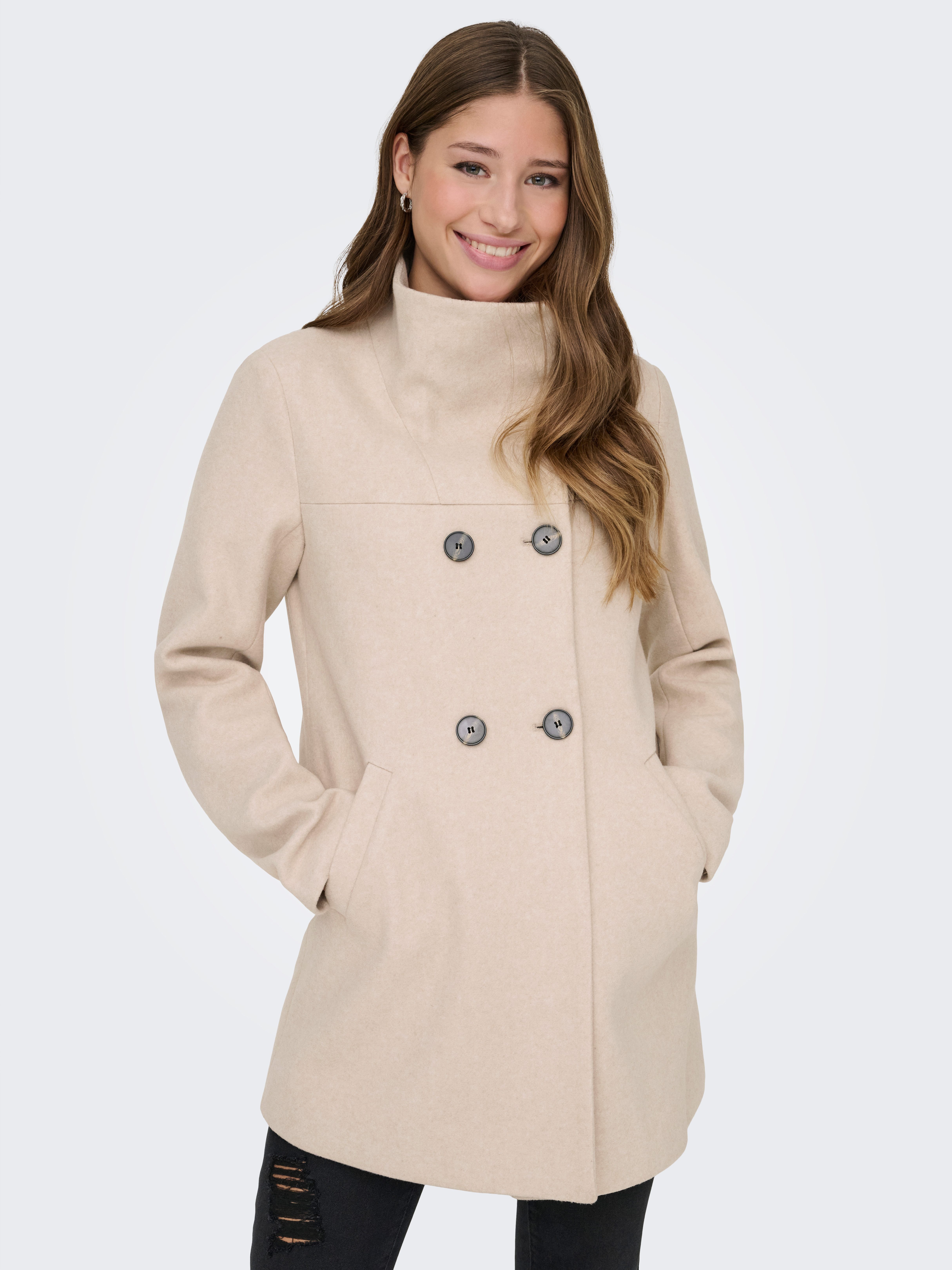 ONLY Trenchcoat ONLBLAKE LIFE DB COAT BF OTW günstig online kaufen