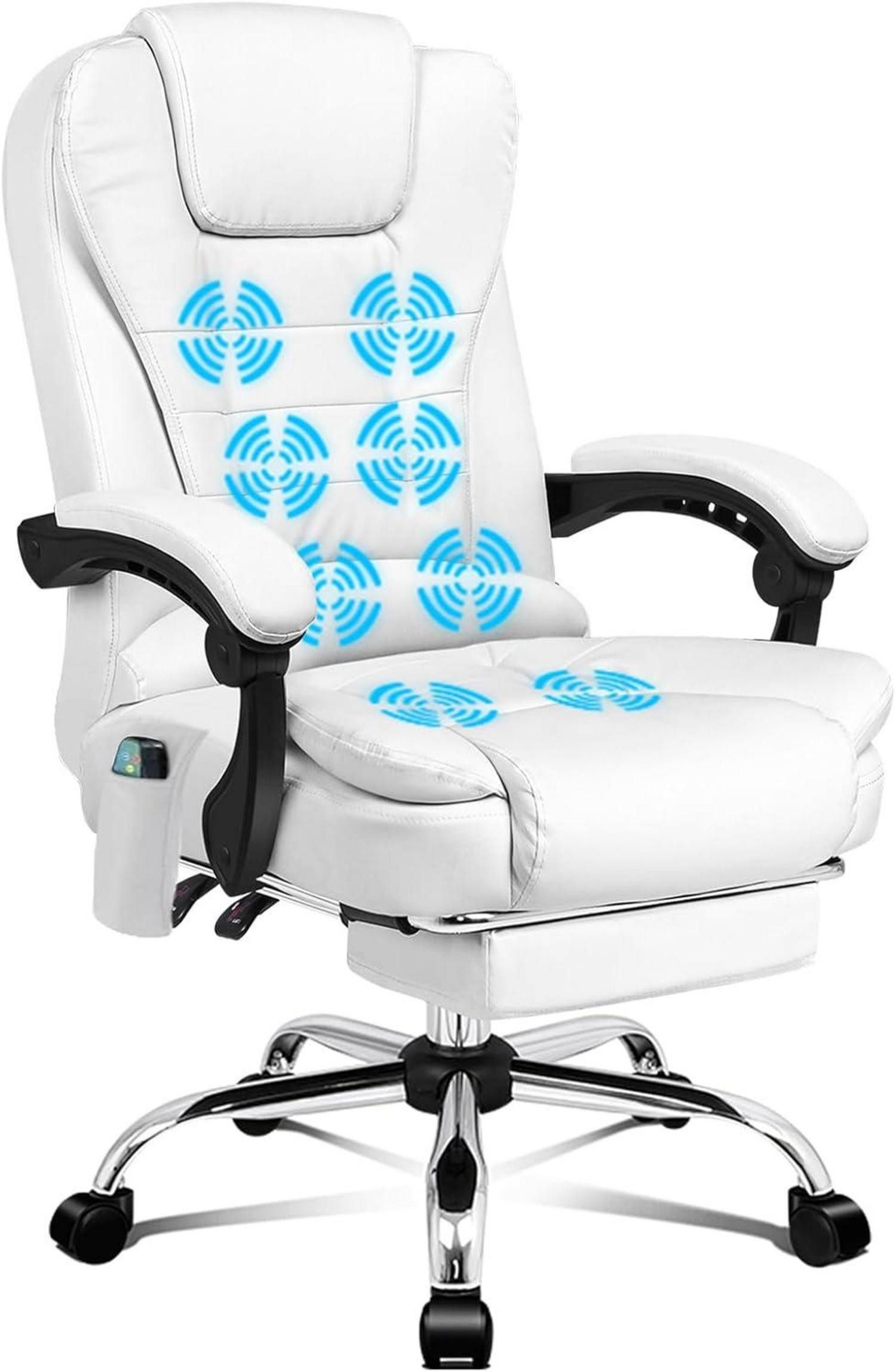 LuxusKollektion Bürostuhl Ergonomischer Bürostuhl mit Wärmemassagefunktion günstig online kaufen