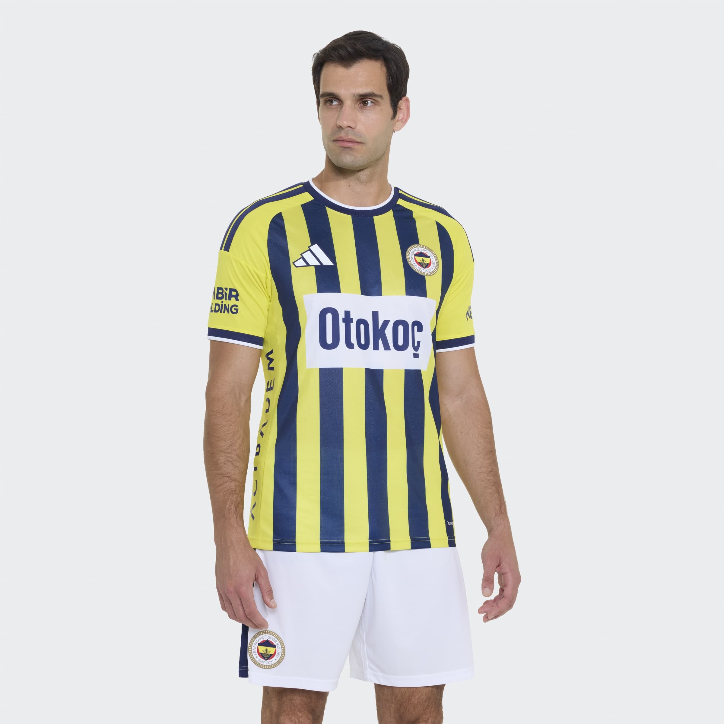 adidas Performance Fußballtrikot FENERBAHÇE 2026/2027 HEIMTRIKOT mit Rundhalsausschnitt, aus Polyester, mit Climacool® Technologie