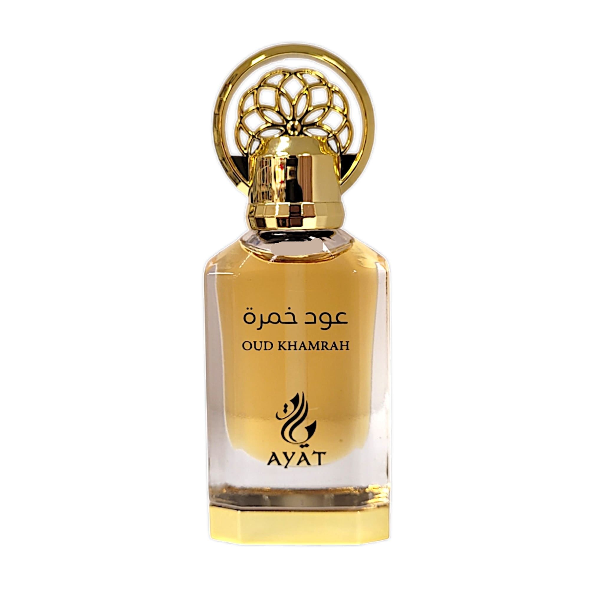 Ayat Perfumes Öl-Parfüm Ayat Oud Khamrah Parfumöl 12ml Extrait Parfum