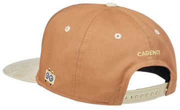 Cadency Snapback Cap Schach Basecap mit geradem Schirm, Unisex, Hellbraun, Größenverstellbar