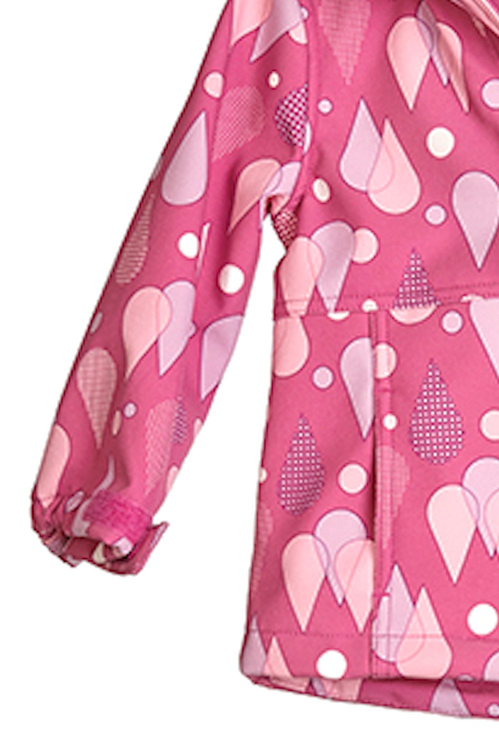 Outburst Softshelljacke Outburst Baby Mädchen Softshelljacke Jacke Tropfen rosa (kein Set)