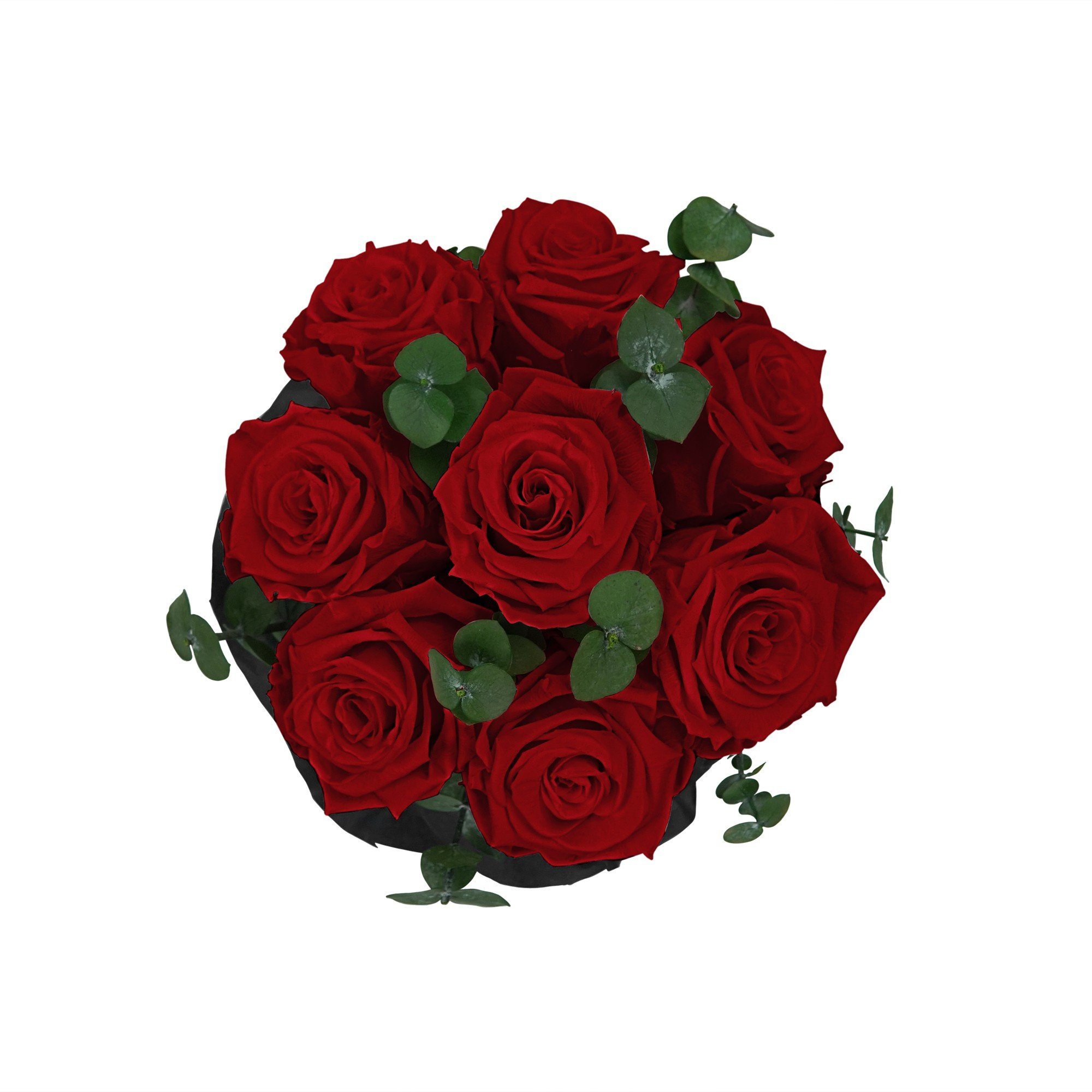 by Raul I Rosenbox Richter Holy Echte, duftende 7-9 haltbar 3 Jahre Bouquet Rose, Infinity I Rot mit konservierte Blumen Flowers Kunstblume I Rosen