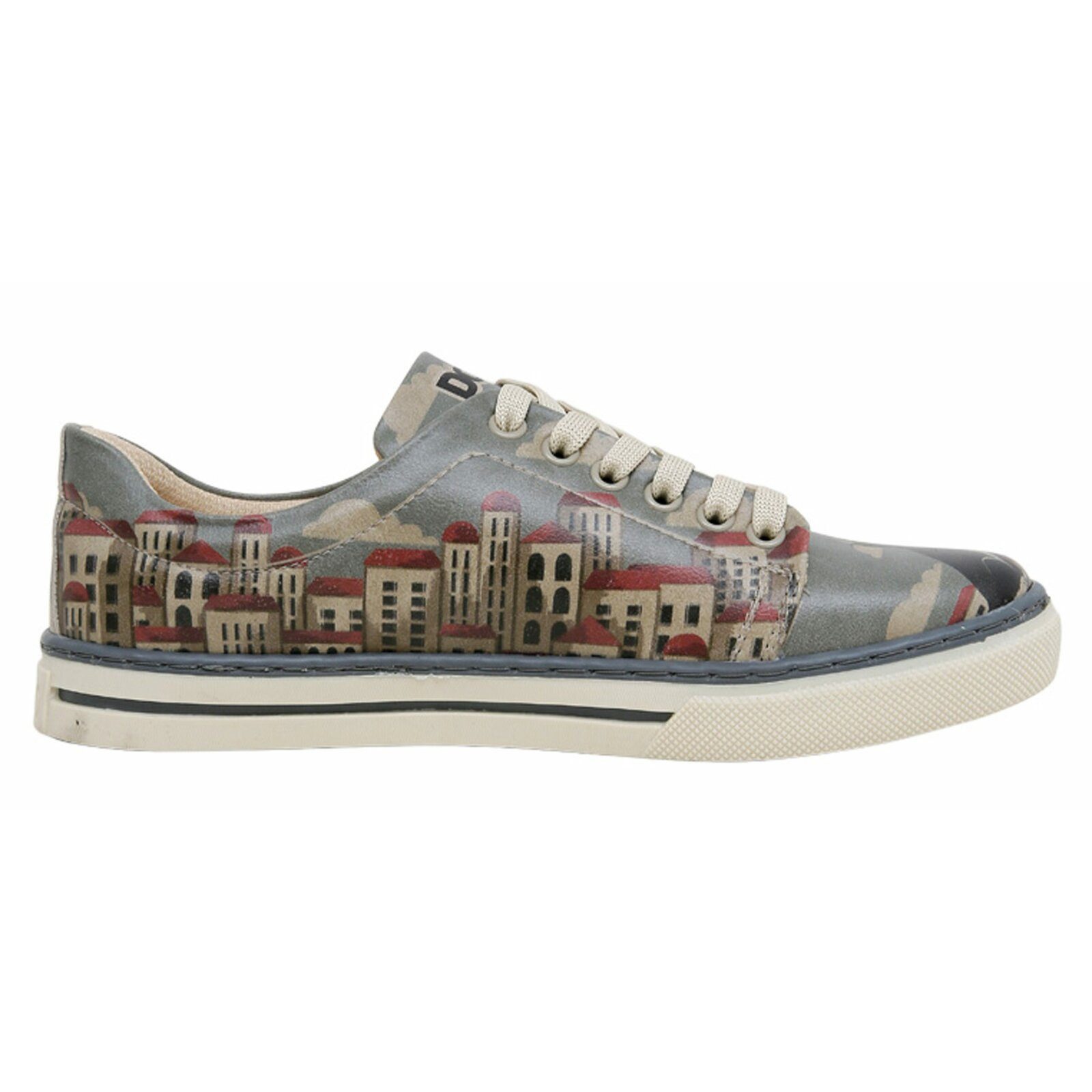 DOGO Classic Schnürsneaker Over The Moon Damen Sneaker Sneaker Handgefertigt