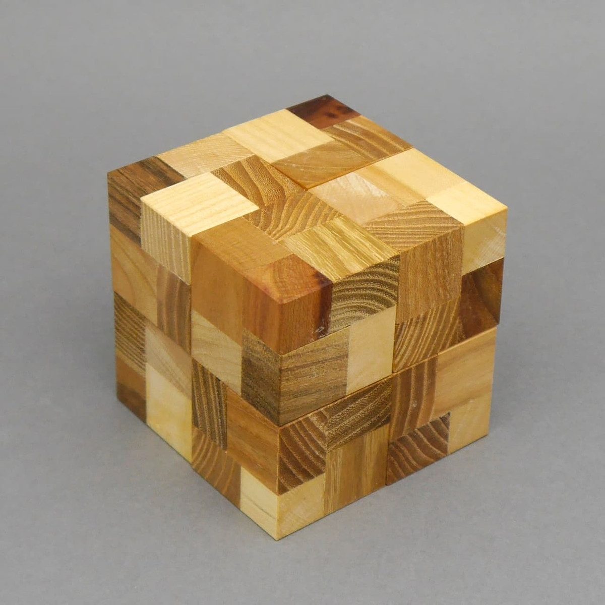 ROMBOL Denkspiele Spiel TRIMAJ CUBE 3H - schwieriges Geduldspiel, Knobelspiel, Denkspiel