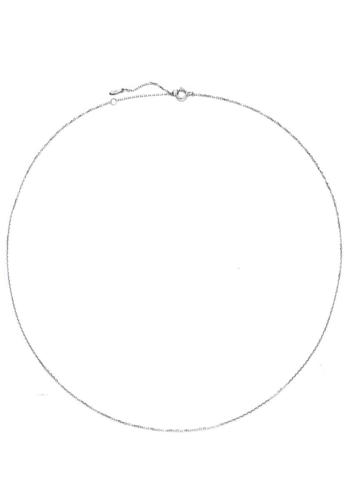 Dear Me Goldkette Damen 375/ 585 zur Auswahl Gold, Basic Kette für Layering, 9K 14K Gold Weißgold Halskette ohne Anhänger, 375 585 Echtgold Schmuck