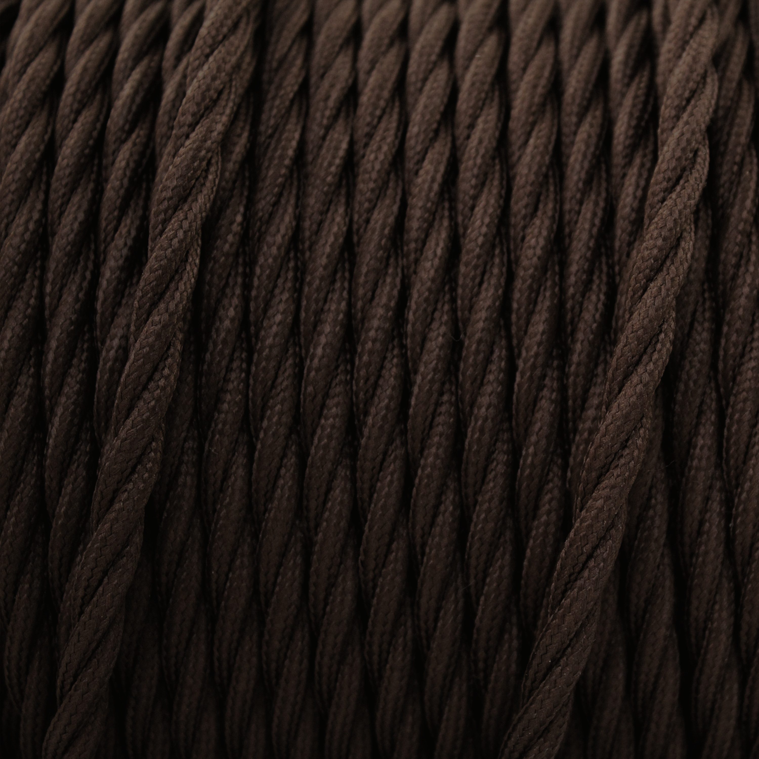 smartect smartect Textilkabel Twisted (3 x 0.75 mm) Stromkabel, (200 cm), Stoffkabel Elektro für eigenes DIY-Projekt