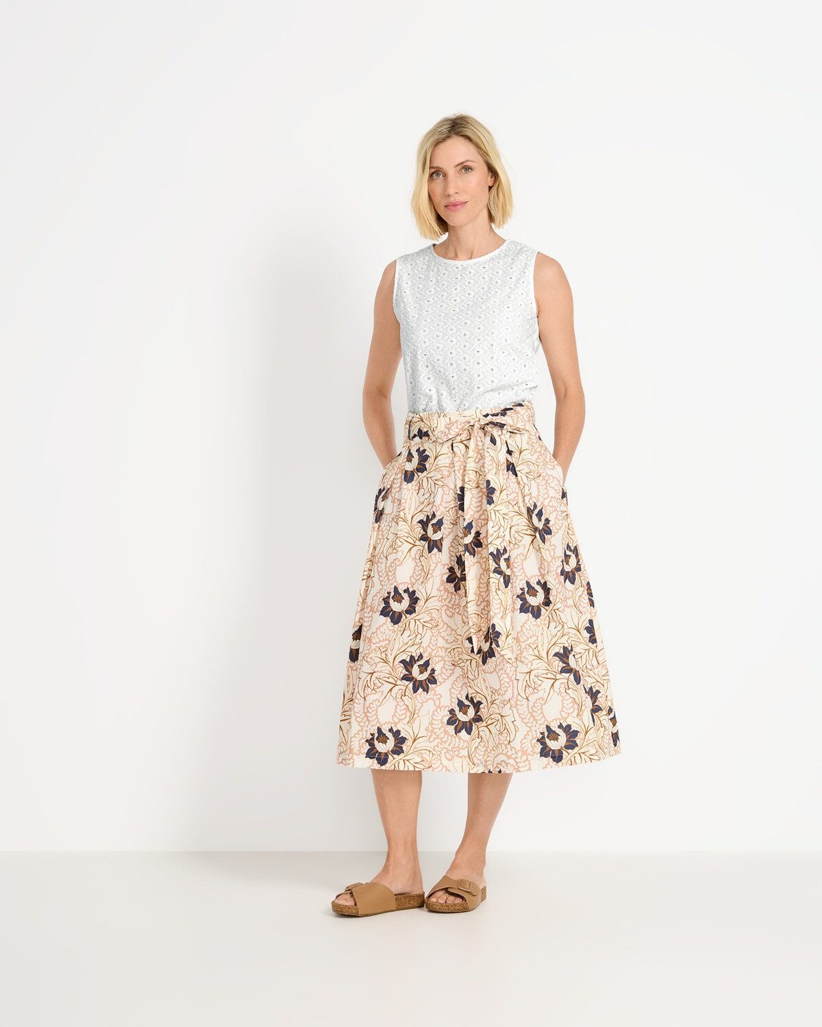 Highmoor Blusentop Blusentop Madeiraspitze