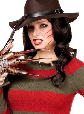 Metamorph Kostüm Freddy Krueger Kostüm für Frauen mit Hut und origi, Sei die Killerin der Träume!