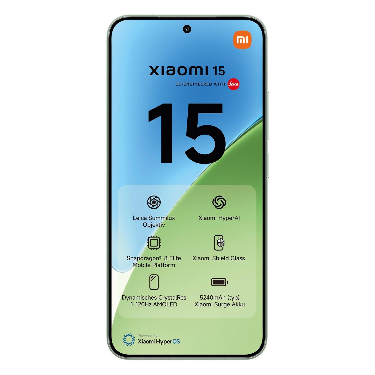 Xiaomi 15 Smartphone (6.36 Zoll, 256 GB Speicherplatz, 50 MP Kamera)