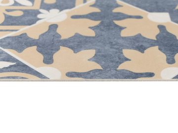 Vinyl-Läufer Küchenläufer VERSAILLE, Primaflor-Ideen in Textil, rechteckig, Höhe: 2,5 mm, Läufer aus Vinyl, abwischbar, Motiv Fliesenoptik Ornamente, Küche