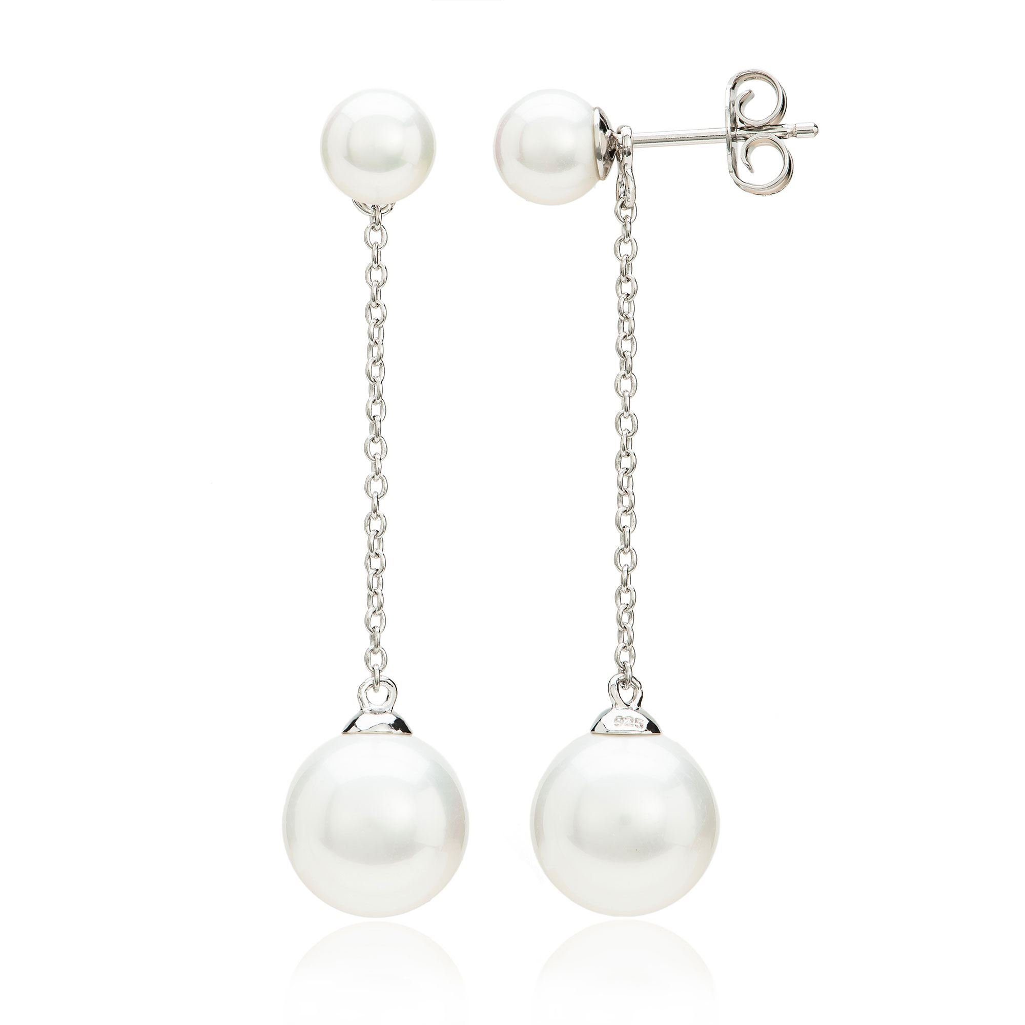 Eye Candy Paar Ohrhänger ECJ-ER0046, Weiß