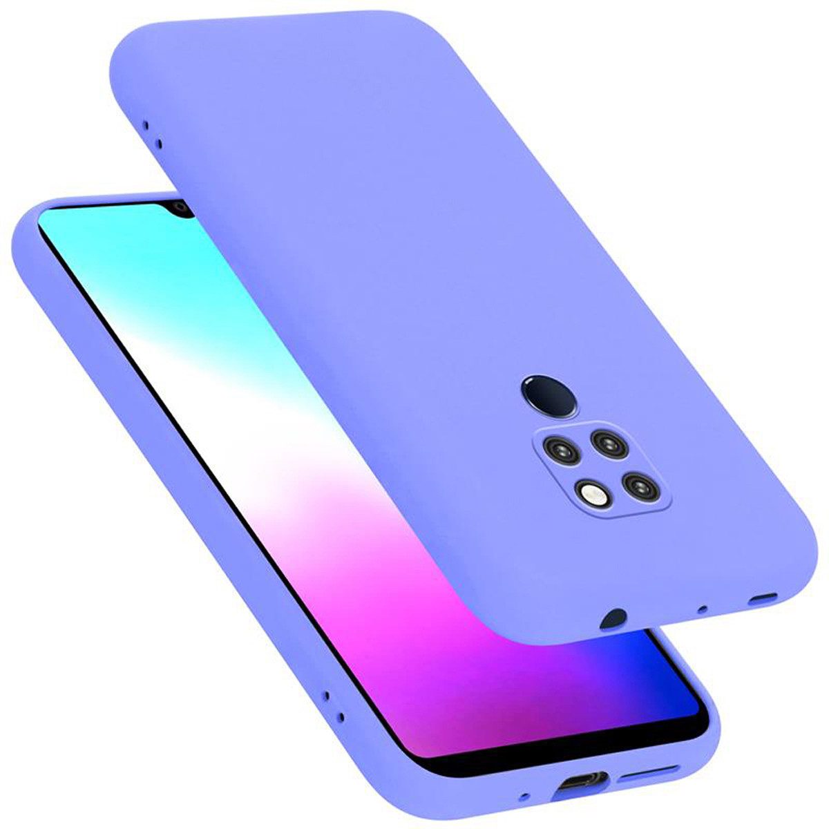 Cadorabo Handyhülle für Huawei MATE 20 Hülle Huawei MATE 20, Flexible Hülle TPU Silikon Schutzhülle Back Cover Case