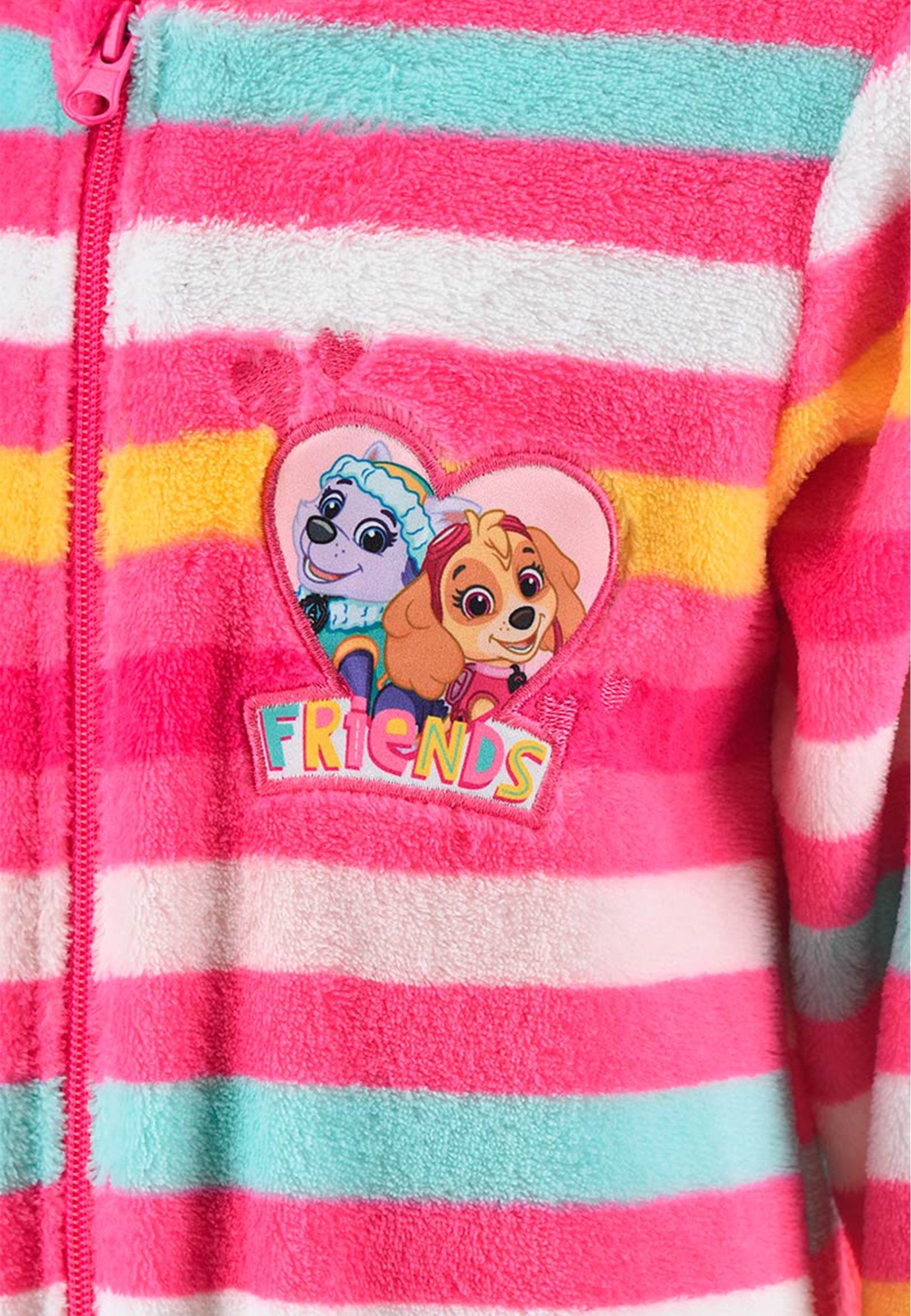 PAW PATROL Schlafanzug Skye Everest Schlaf Overall Pyjama langarm Nachtwäsche – Bild 3 von 4