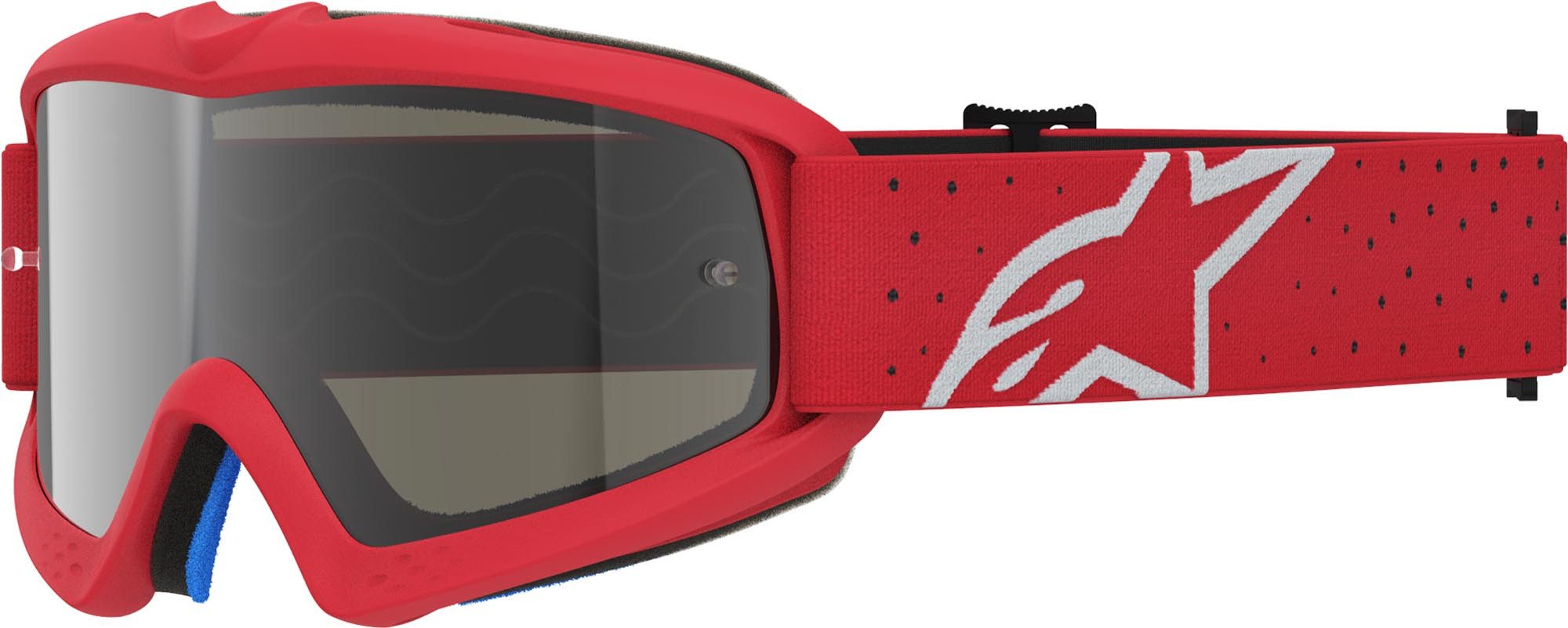 Alpinestars Motorradbrille Vision Vesta Mirror Jugend Motocross Brille, Antifog,Mit Band,Verspiegelt