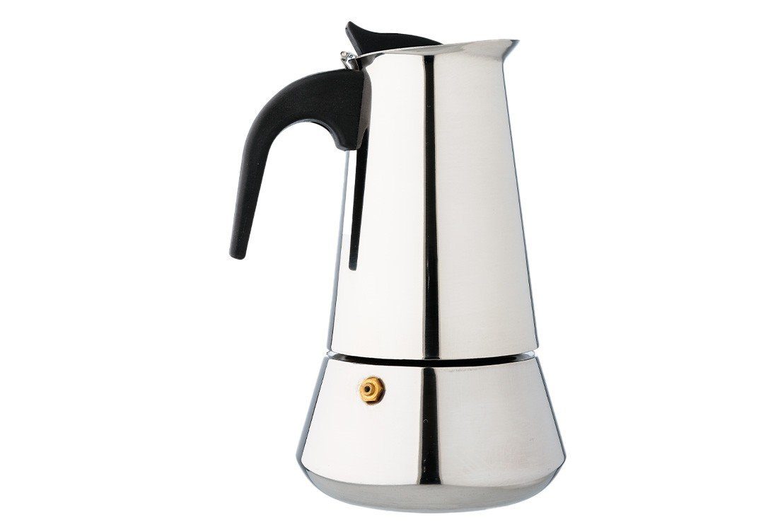 Kaffeekanne Espressokanne rostfreier Tassen Dekonaz 6 Stahl