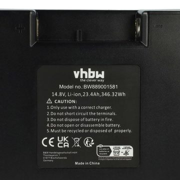 vhbw kompatibel mit Hill Billy Elektromobil-Akku Li-Ion 23400 mAh (14,8 V)