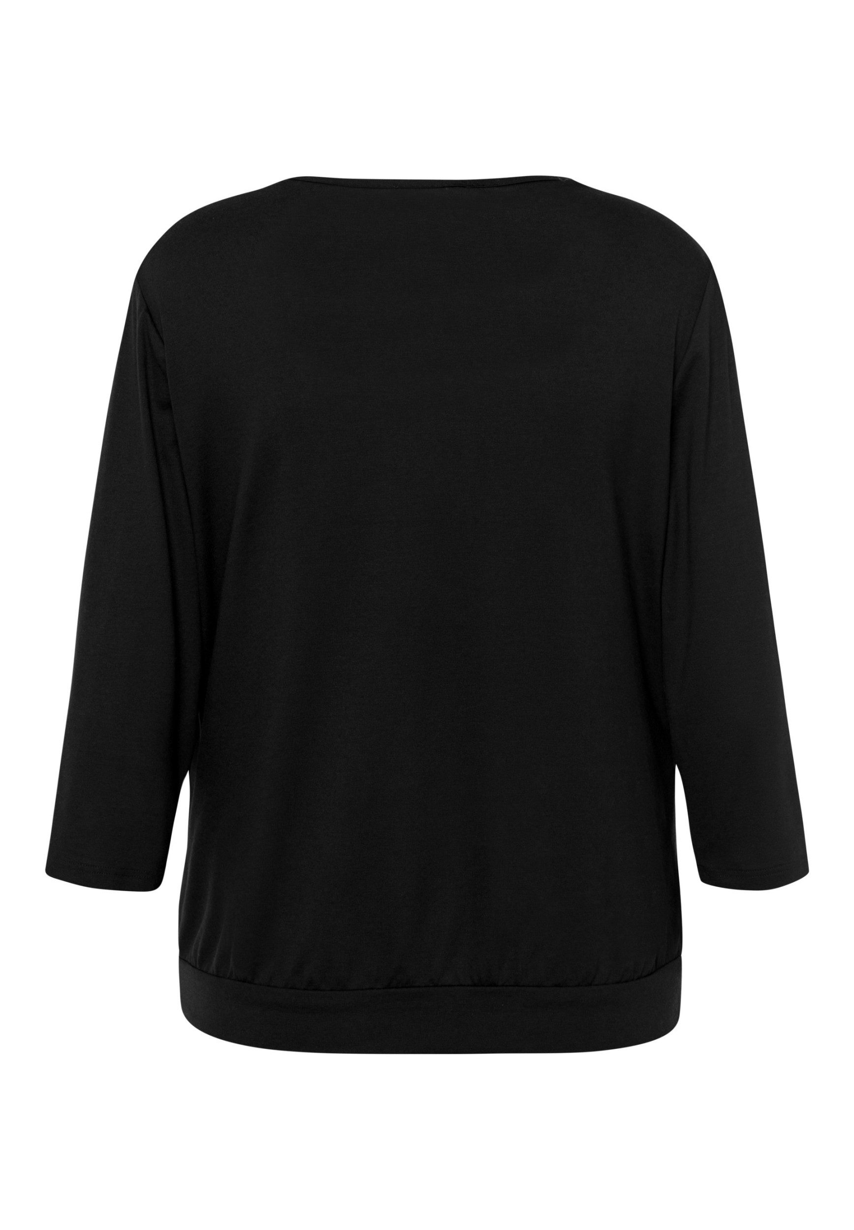 FRANK WALDER Blusenshirt - Langarmbluse mit doppeltem Vorderteil günstig online kaufen