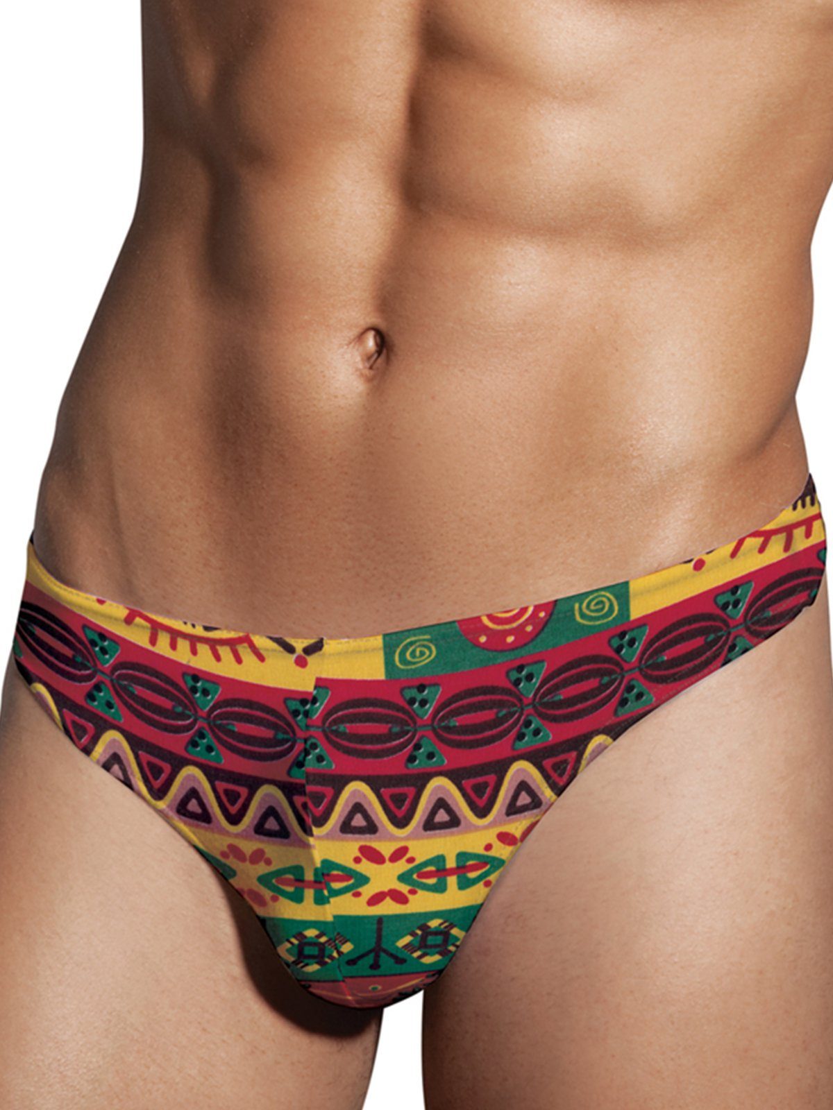 Doreanse Kollektion Rio String Imprime Herren Underwear Africa-1322 Brasil String Schlüpfer