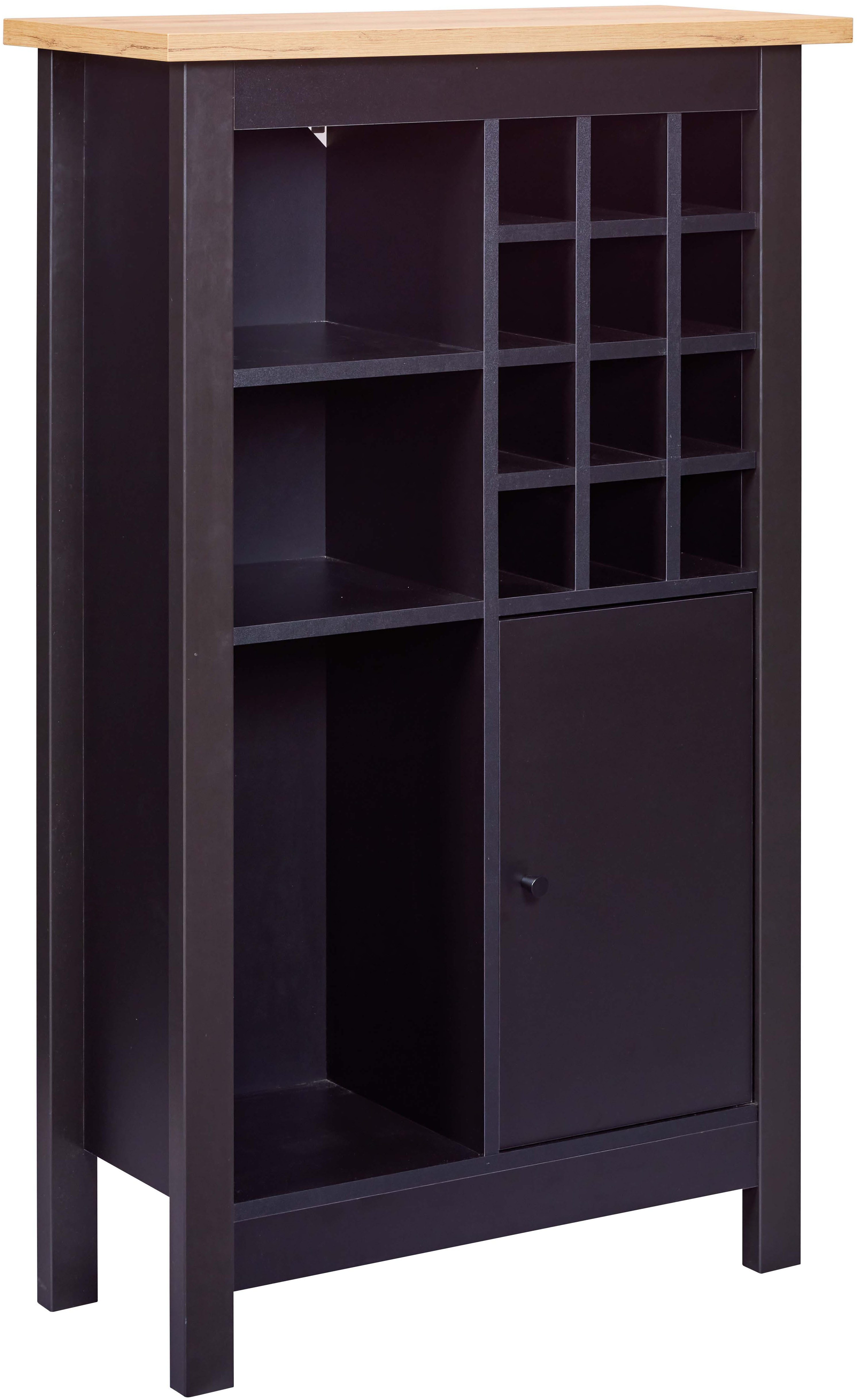 Inter Link Highboard Helina (1 St), Weinschrank, BxTxH: ca. 76,8 x 33 x 124,4 cm