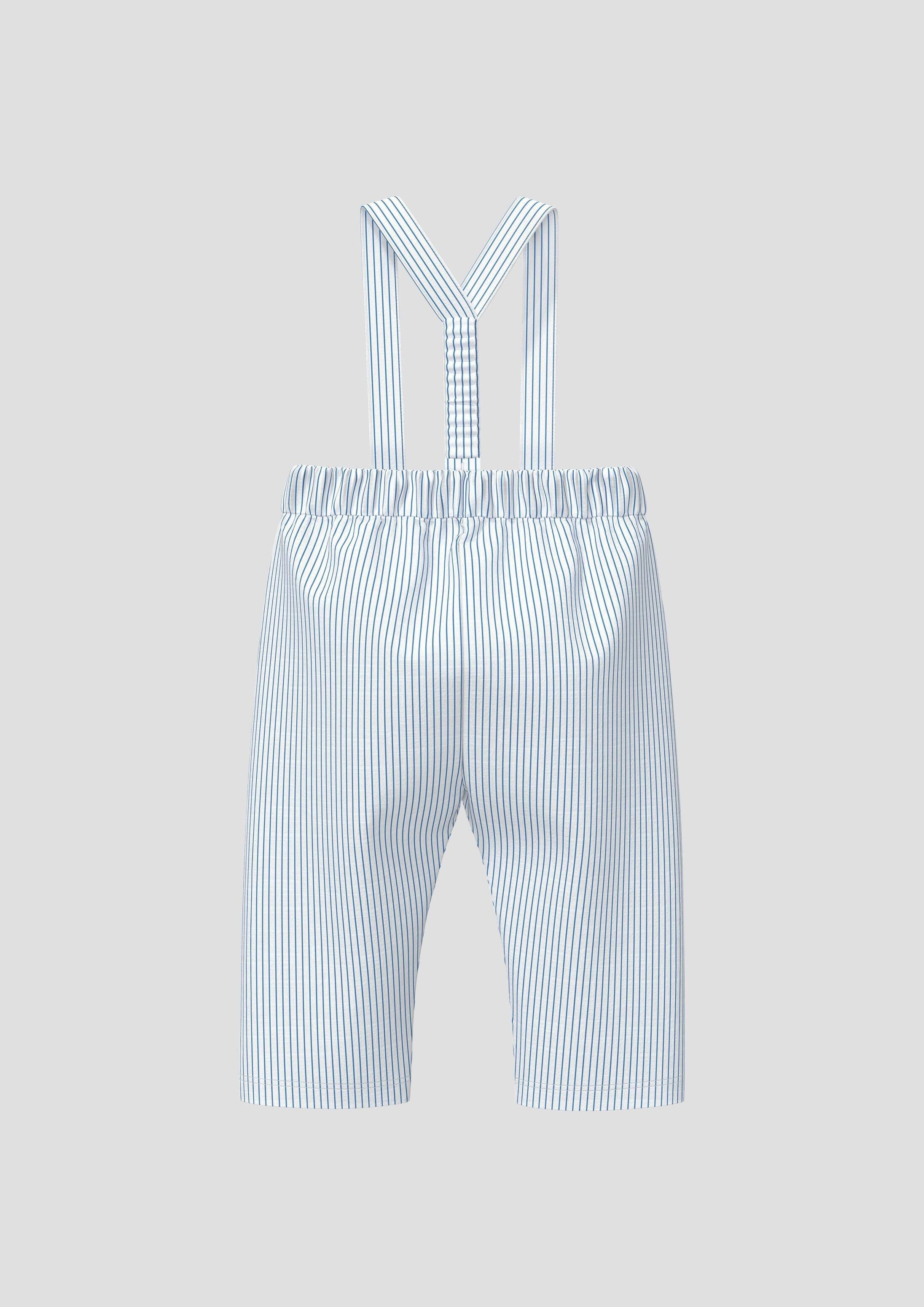 s.Oliver Chinos Hose Loose-Fit-Hose in Leinenoptik mit abnehmbaren Hosenträgern