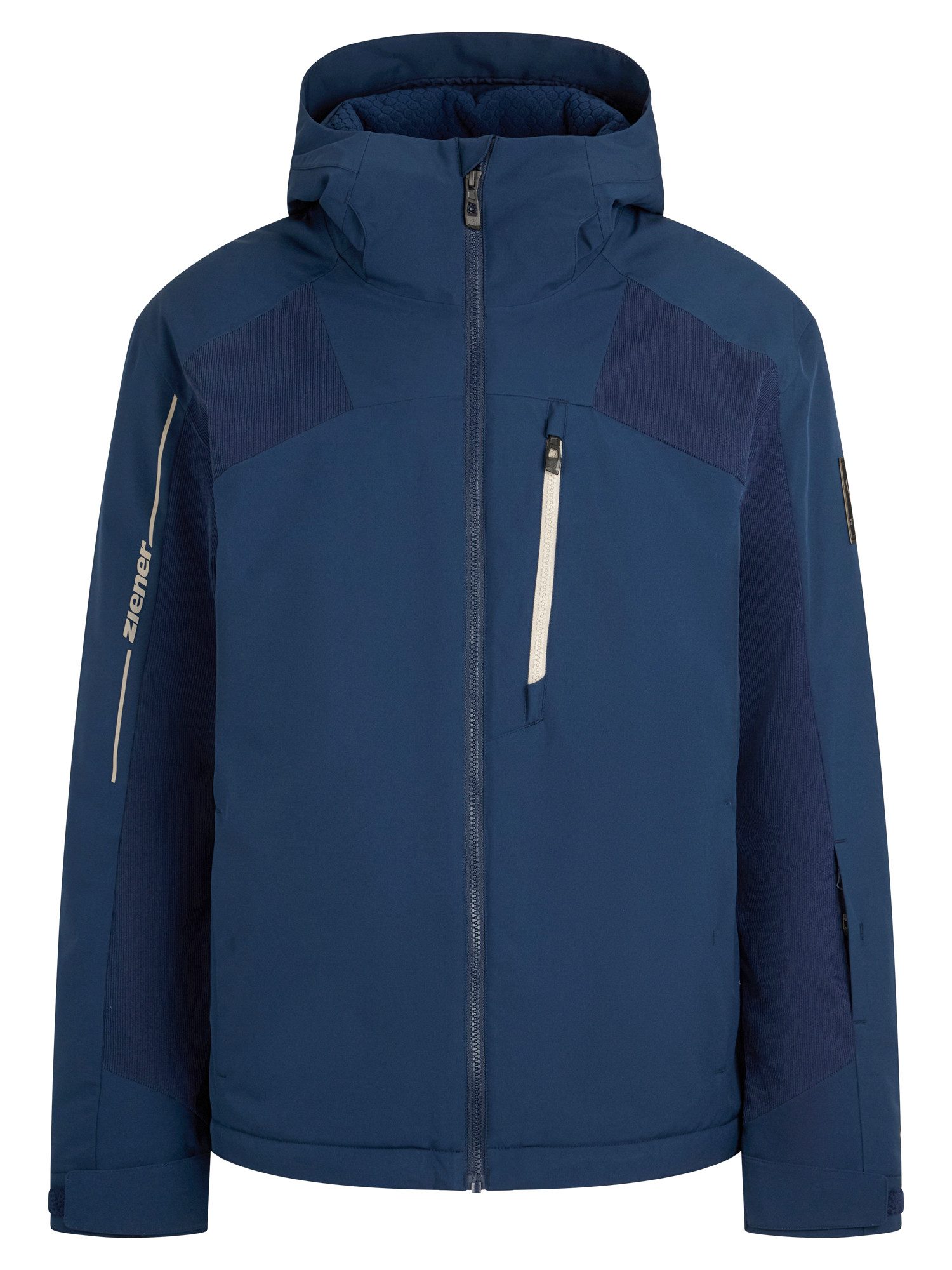 Ziener Skijacke TAPTI-Z AQUASHIELD® HERREN wasserdicht, winddicht, atmungsaktiv, elastisch, Kapuze