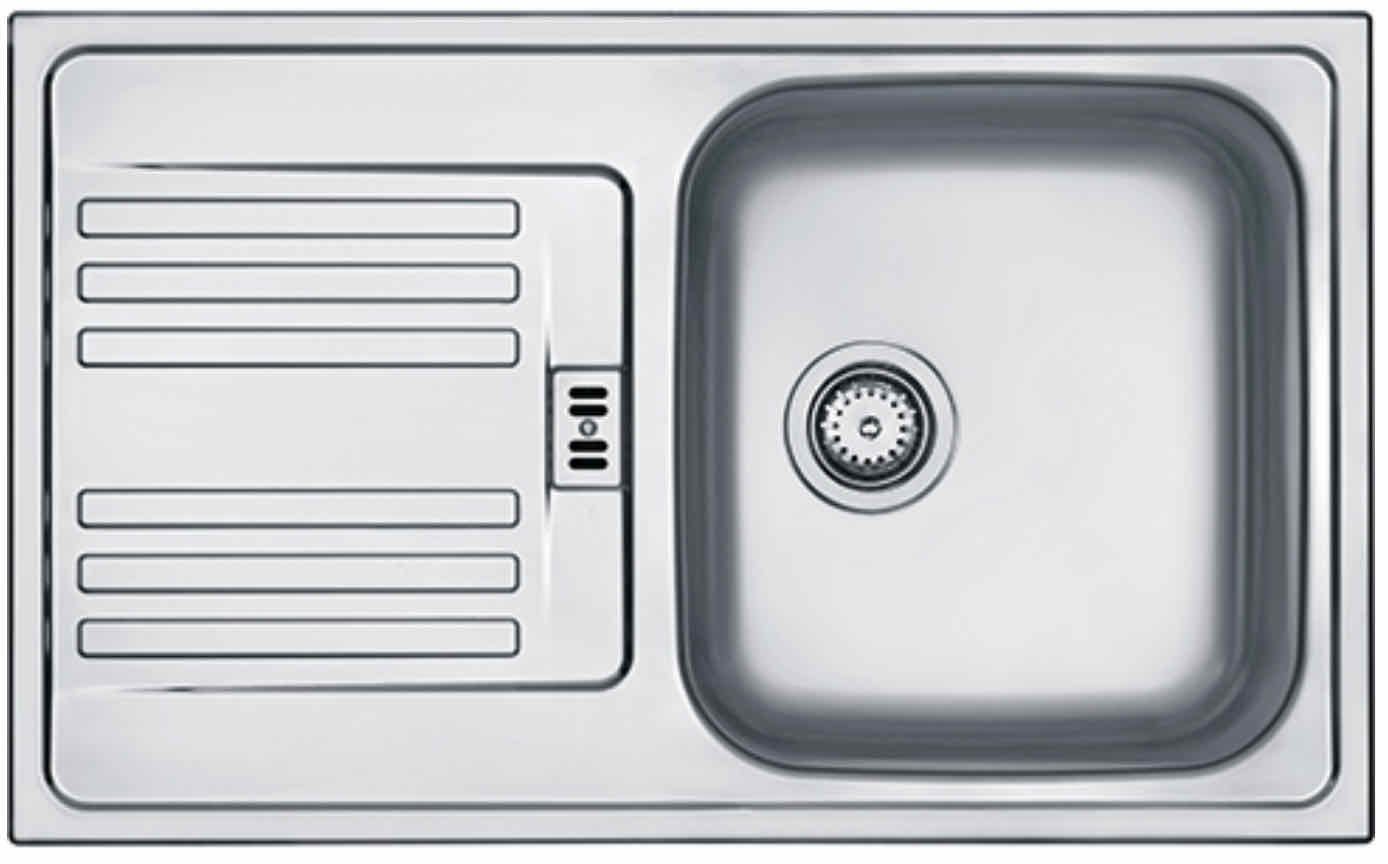 Einbauspüle FRANKE EUROFORM EFL 614-78 Einbauspüle Edelstahl Leinen
