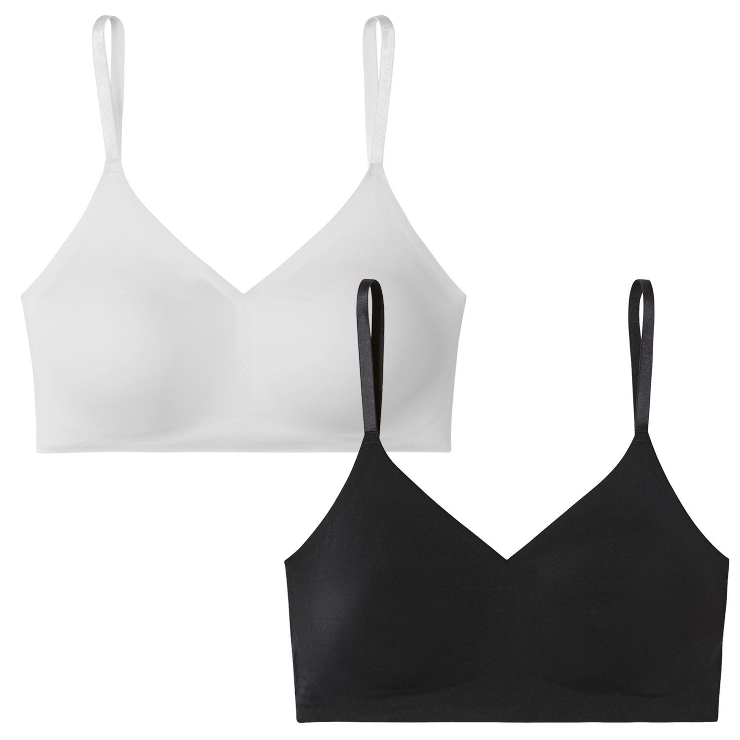 Schiesser Bustier Casual Seamless (Set) schmale Träger, herausnehmbare Pads