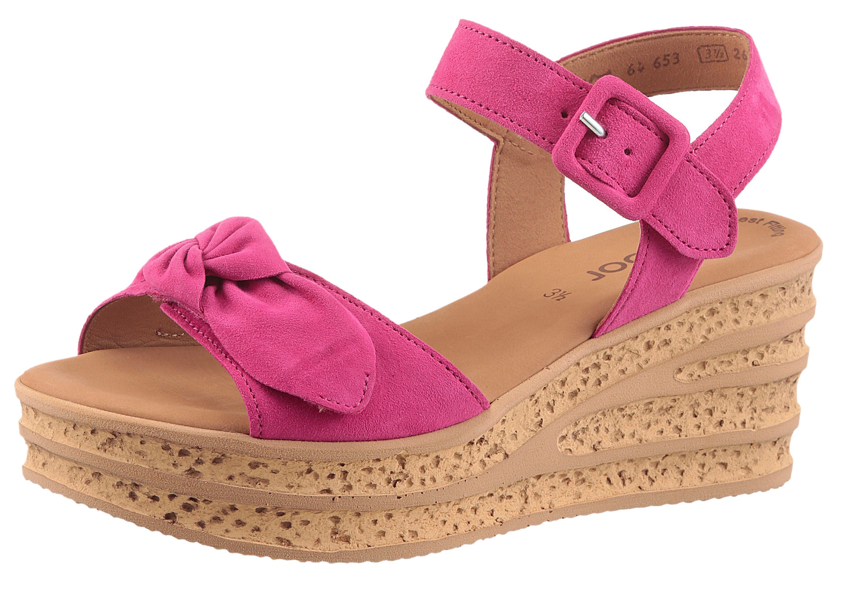 Gabor Keilsandalette, Plateau, Sommerschuh, Riemchensandale mit günstig online kaufen