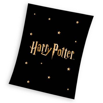 Kinderdecke Harry Potter Stars 130 x 170 weich und kuschelig Coral Fleecedecke, BERONAGE