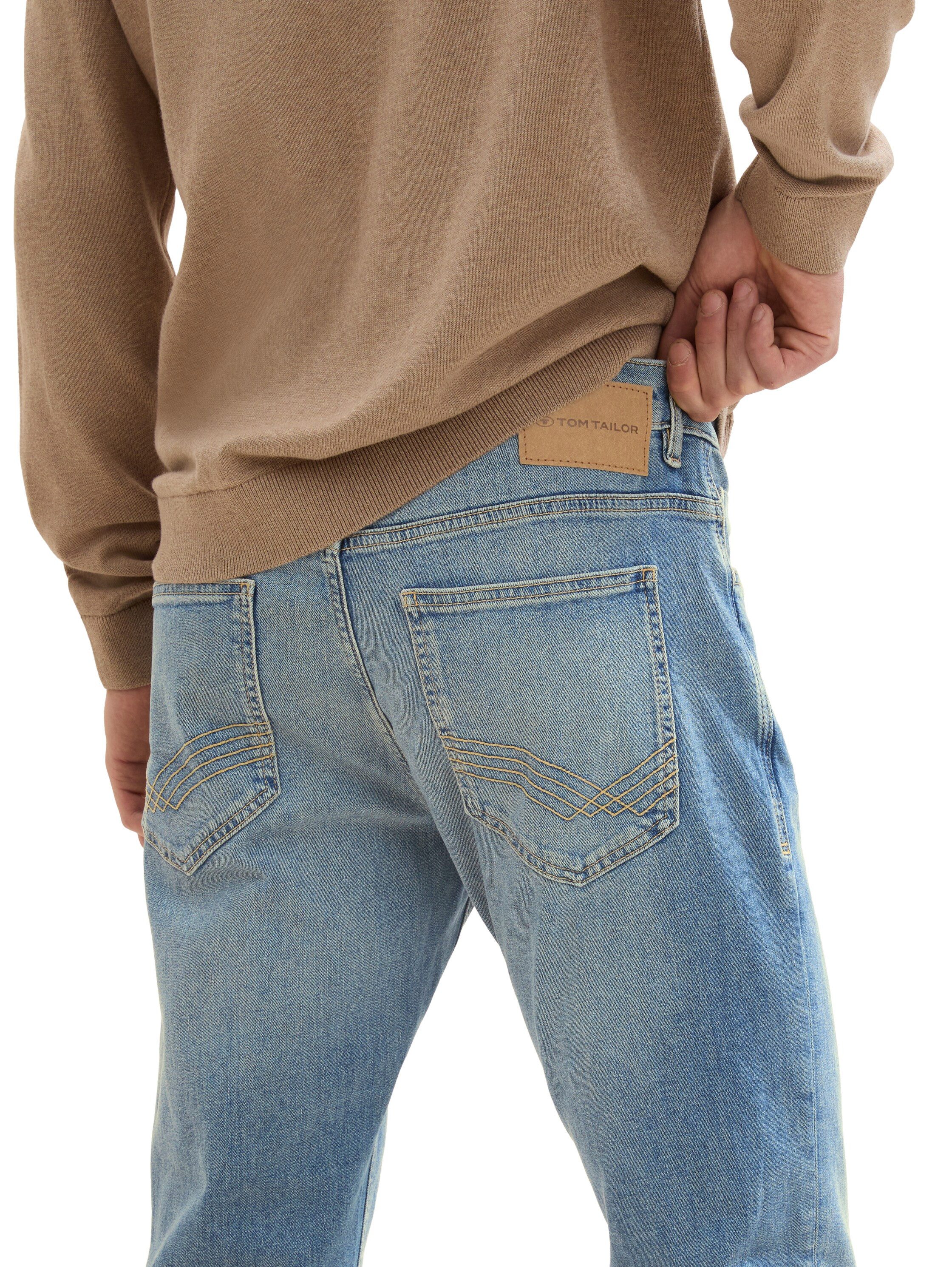TOM TAILOR Slim-fit-Jeans Josh im Five-Pocket Style – Bild 2 von 5
