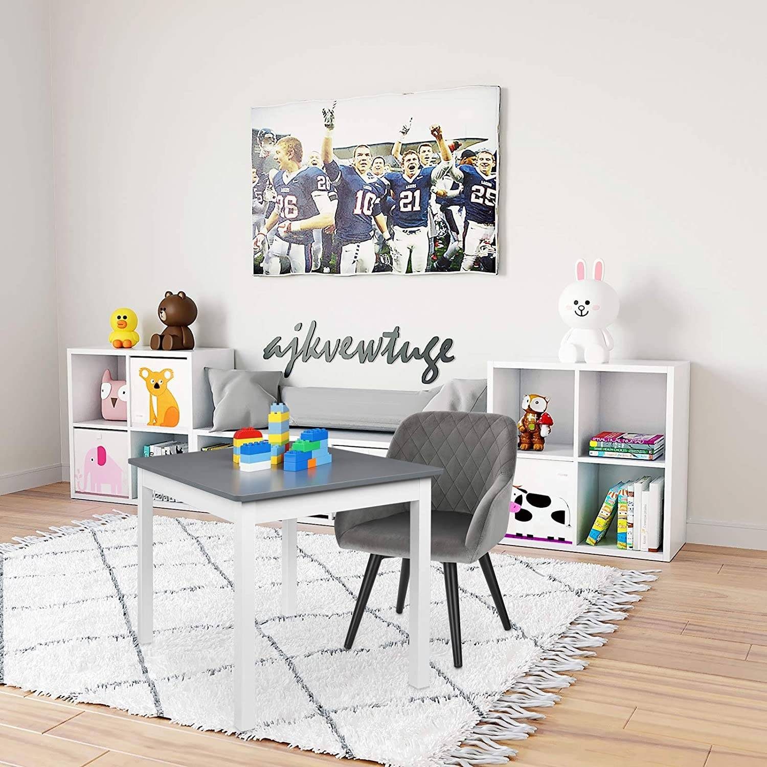 Woltu Stuhl (1 St), Samtstoff Metallbeine günstig online kaufen