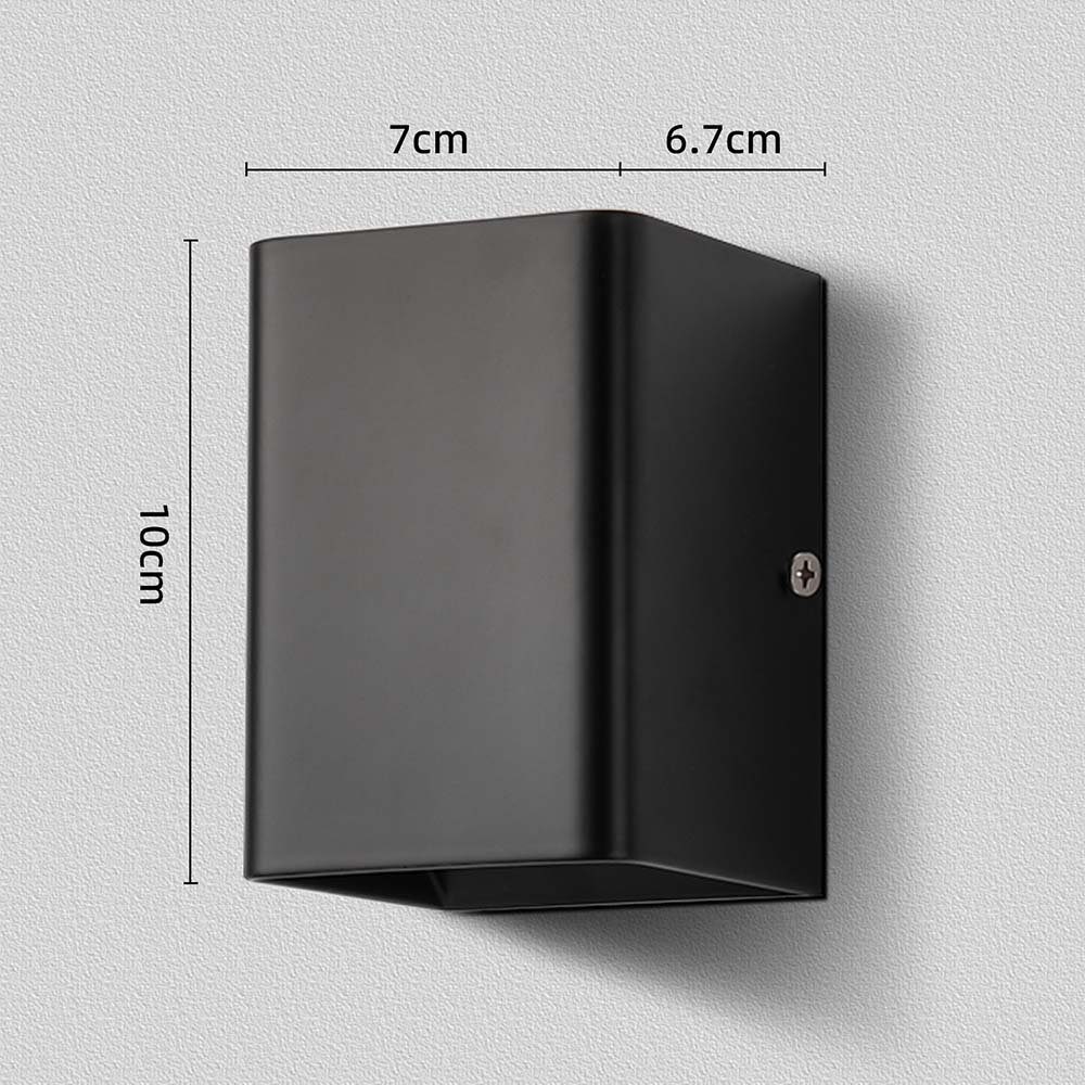 Rosnek LED Wandleuchte 5W, Up Down Wandleuchte, für Wohnzimmer Schlafzimmer günstig online kaufen